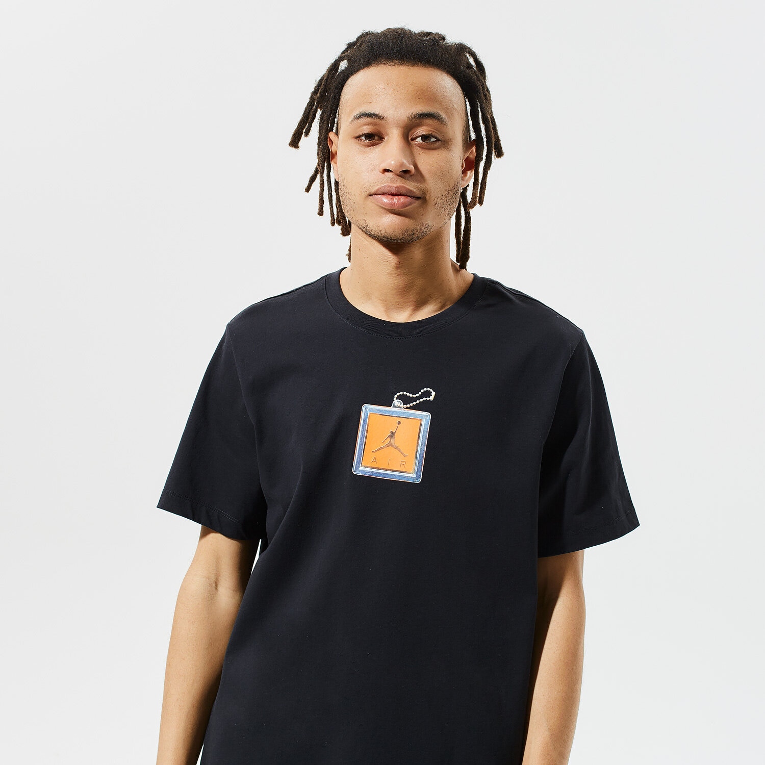 Herren T-Shirt JORDAN T-SHIRT KEYCHAIN CV5157-010 Schwarz