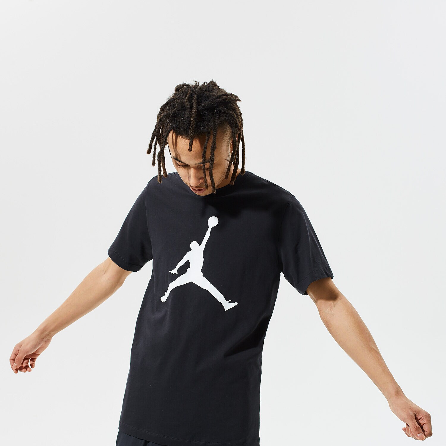 Herren T-Shirt JORDAN  T-SHIRT JORDAN JUMPMAN CJ0921-011 Schwarz
