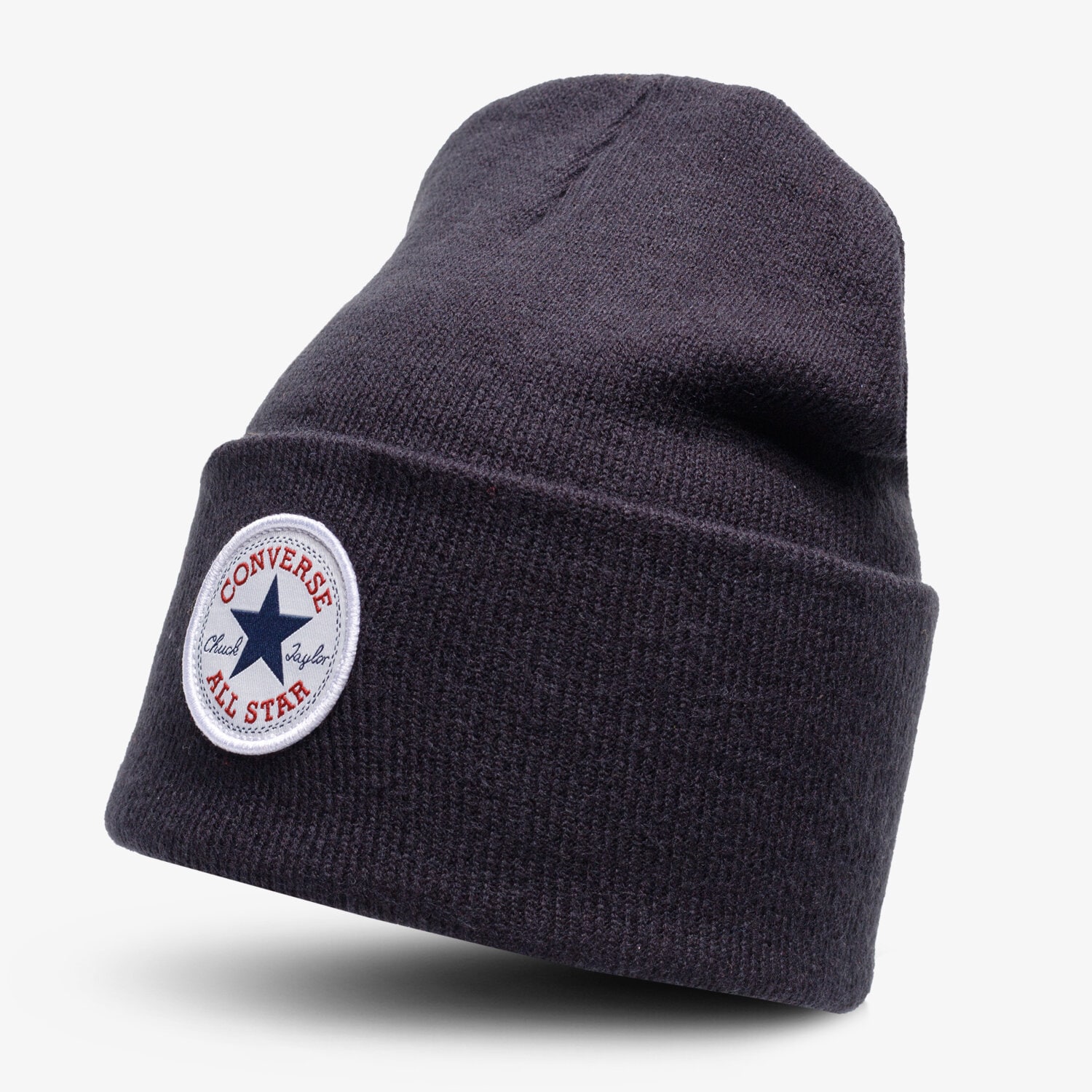 Kinder Mütze CONVERSE MÜTZE WINTER TALL CHUCK PATCH BEANIE 10019012-A01 Schwarz