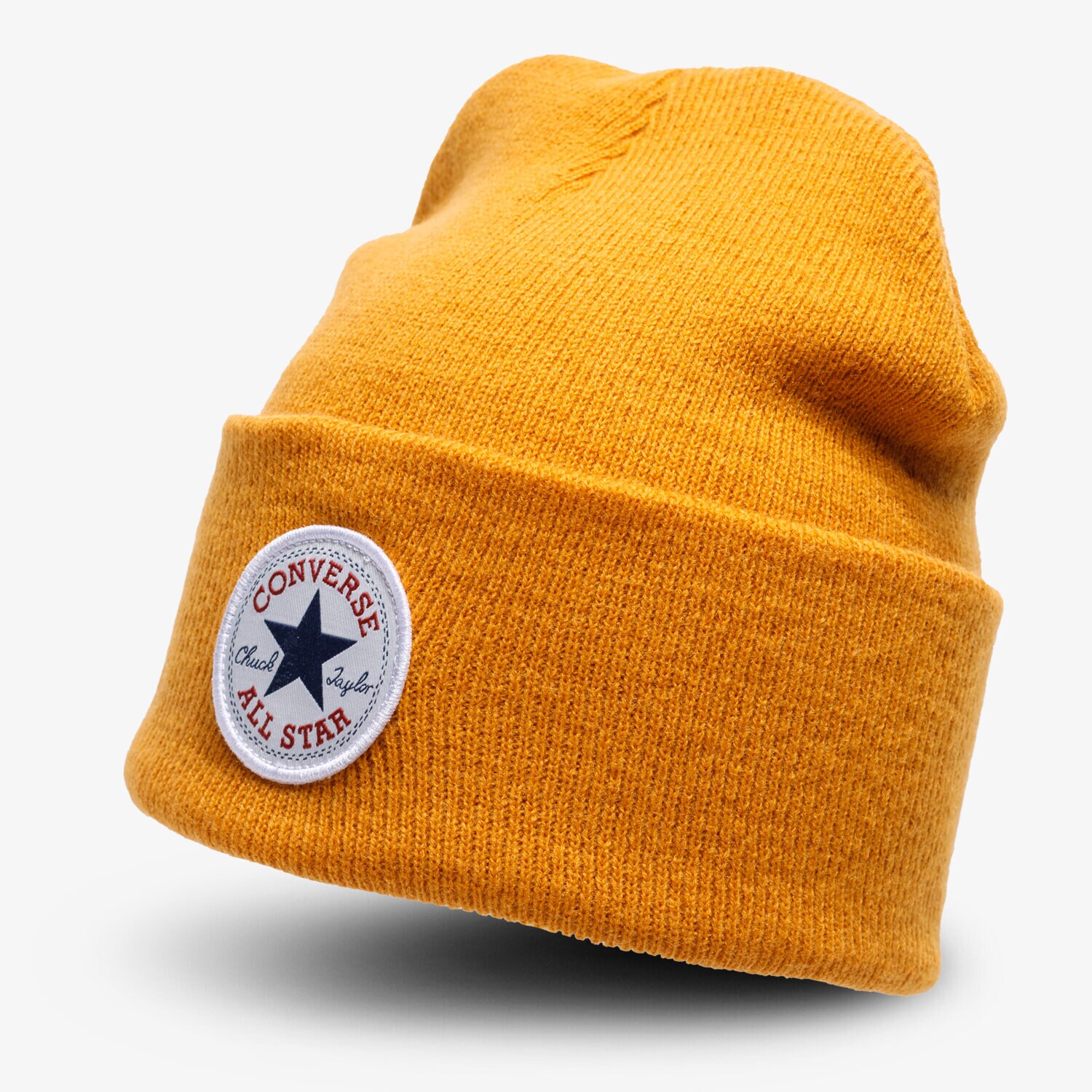 Kinder Mütze CONVERSE MÜTZE WINTER TALL CHUCK PATCH BEANIE 10019012-A10 Gelb