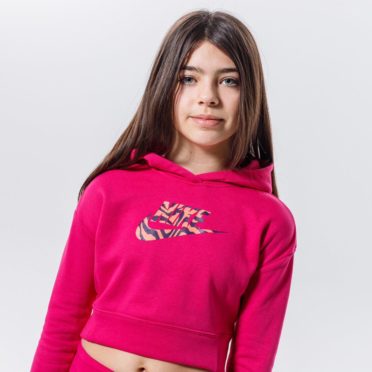 Kinder NIKE HOODIE SPORTSWEAR GIRL DC9763-615 Rosa