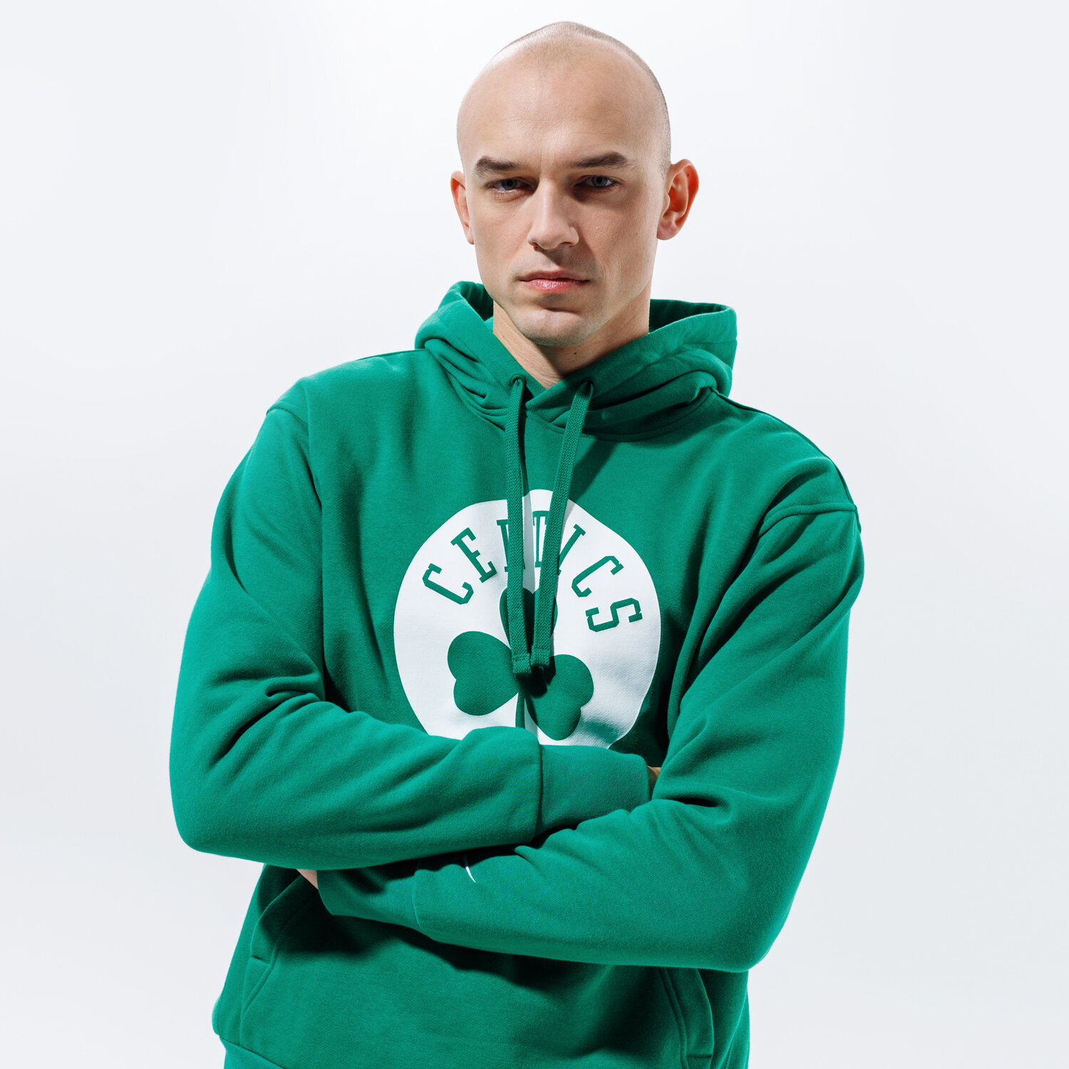 Herren NIKE HOODIE BOS M NK PO FLC ESSNTL NBA CN1189-312 Grün