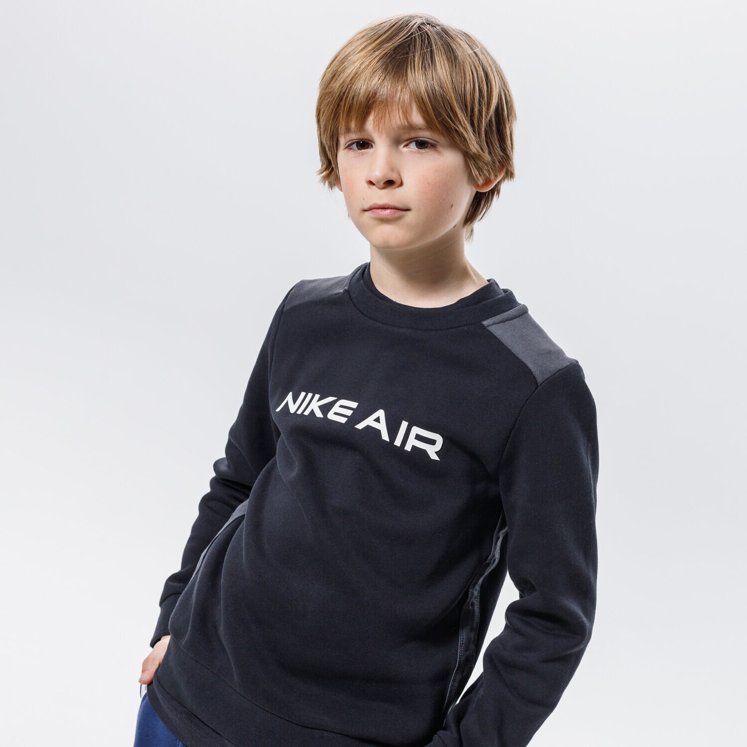 Kinder NIKE SWEATSHIRT AIR BOY DA0703-010 Schwarz