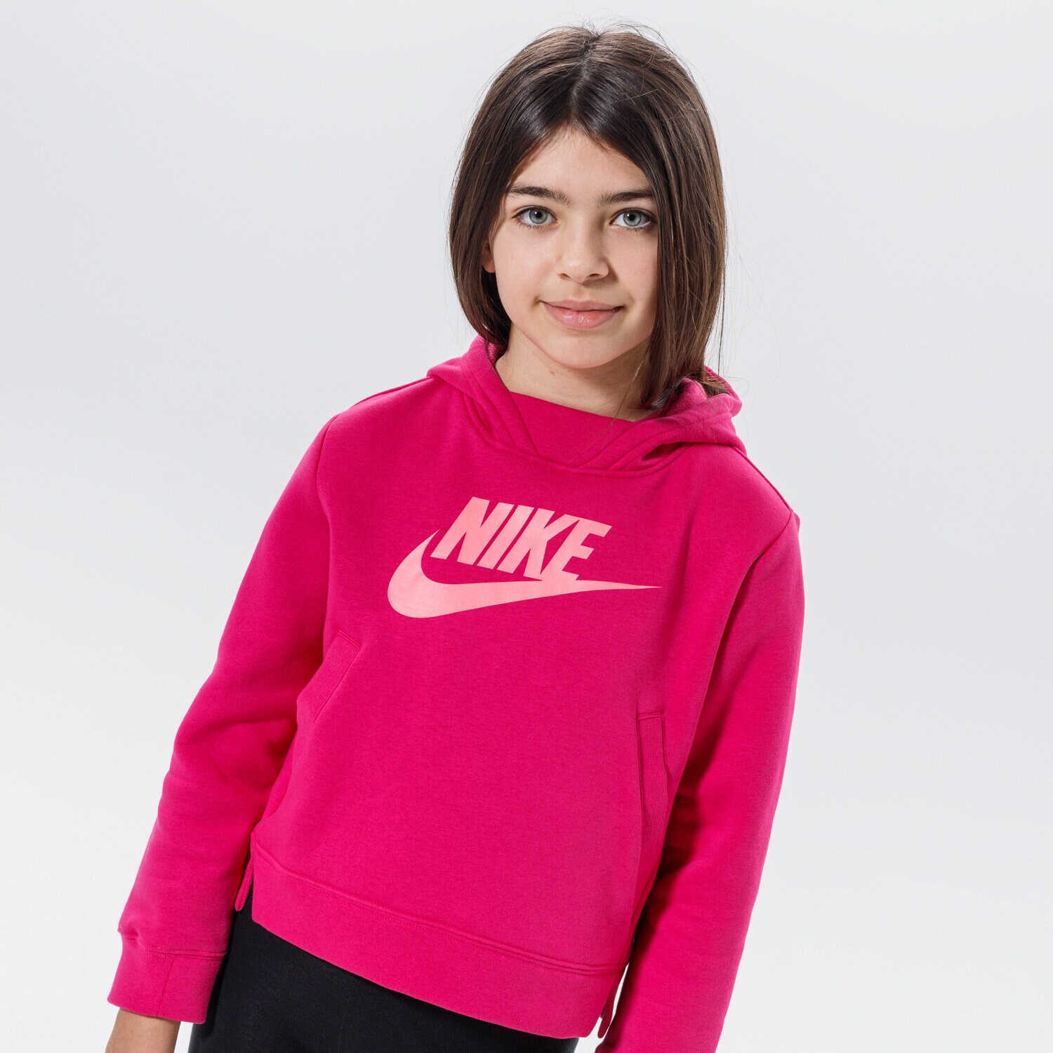 Kinder NIKE HOODIE SPORTSWEAR GIRL DA5157-615 Rosa
