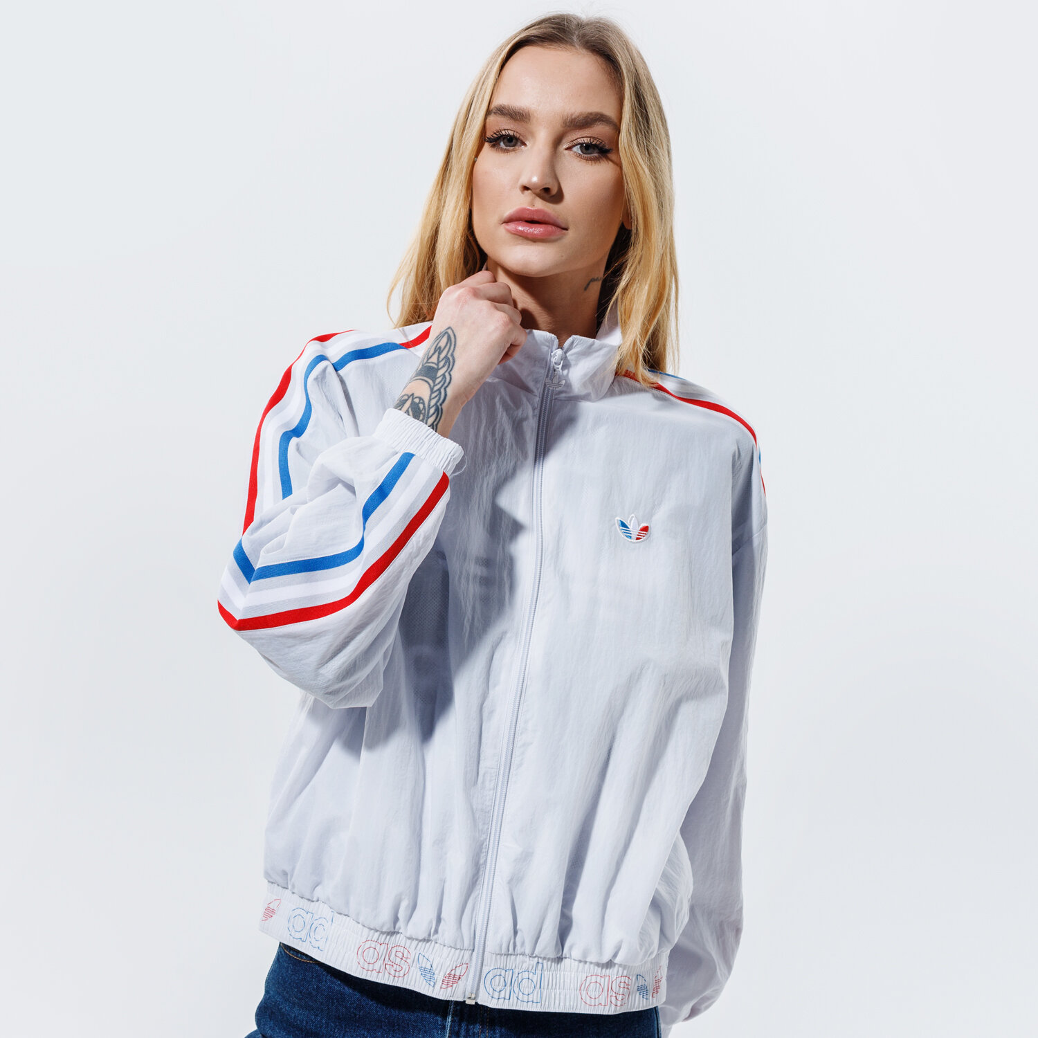 Damen Übergangsjacke ADIDAS JACKE JAPONA TT GT8463 Weiß