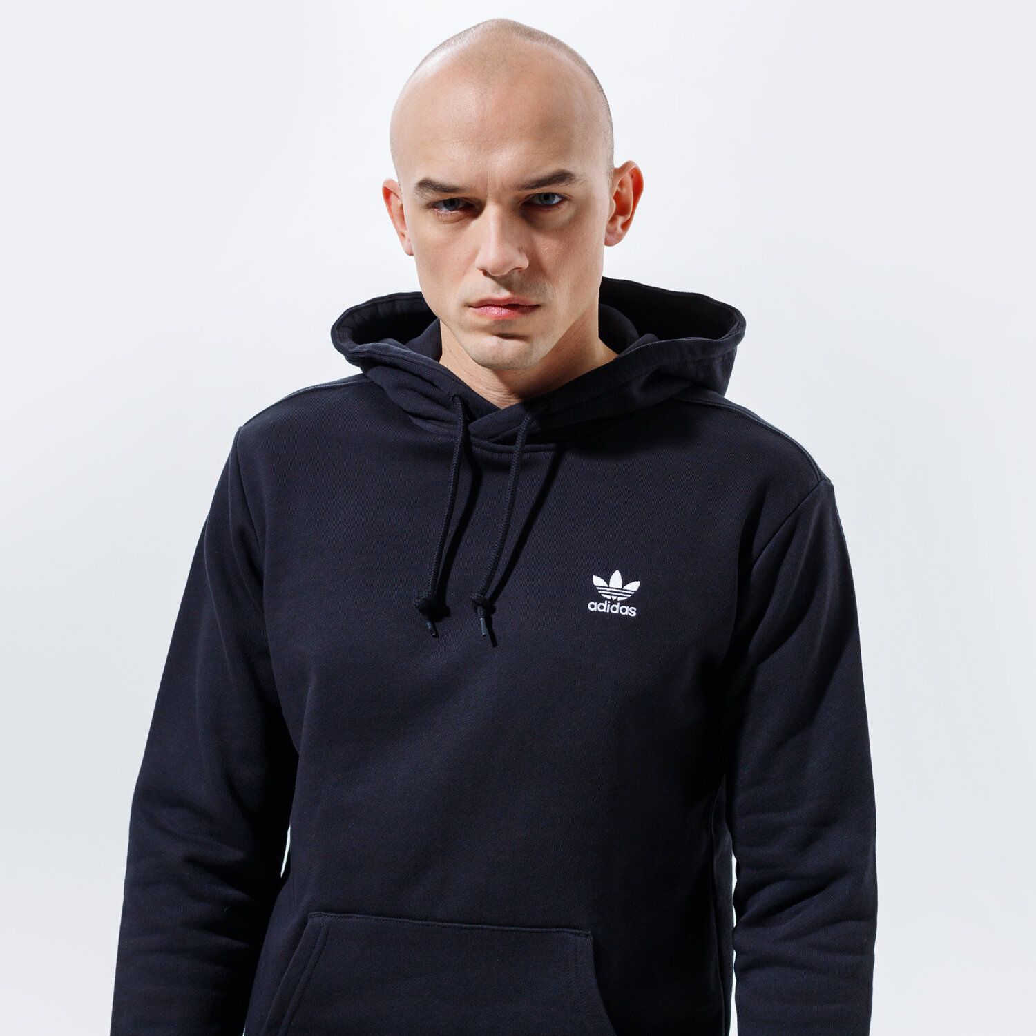 Herren ADIDAS HOODIE ESSENTIAL HOODY FM9956 Schwarz