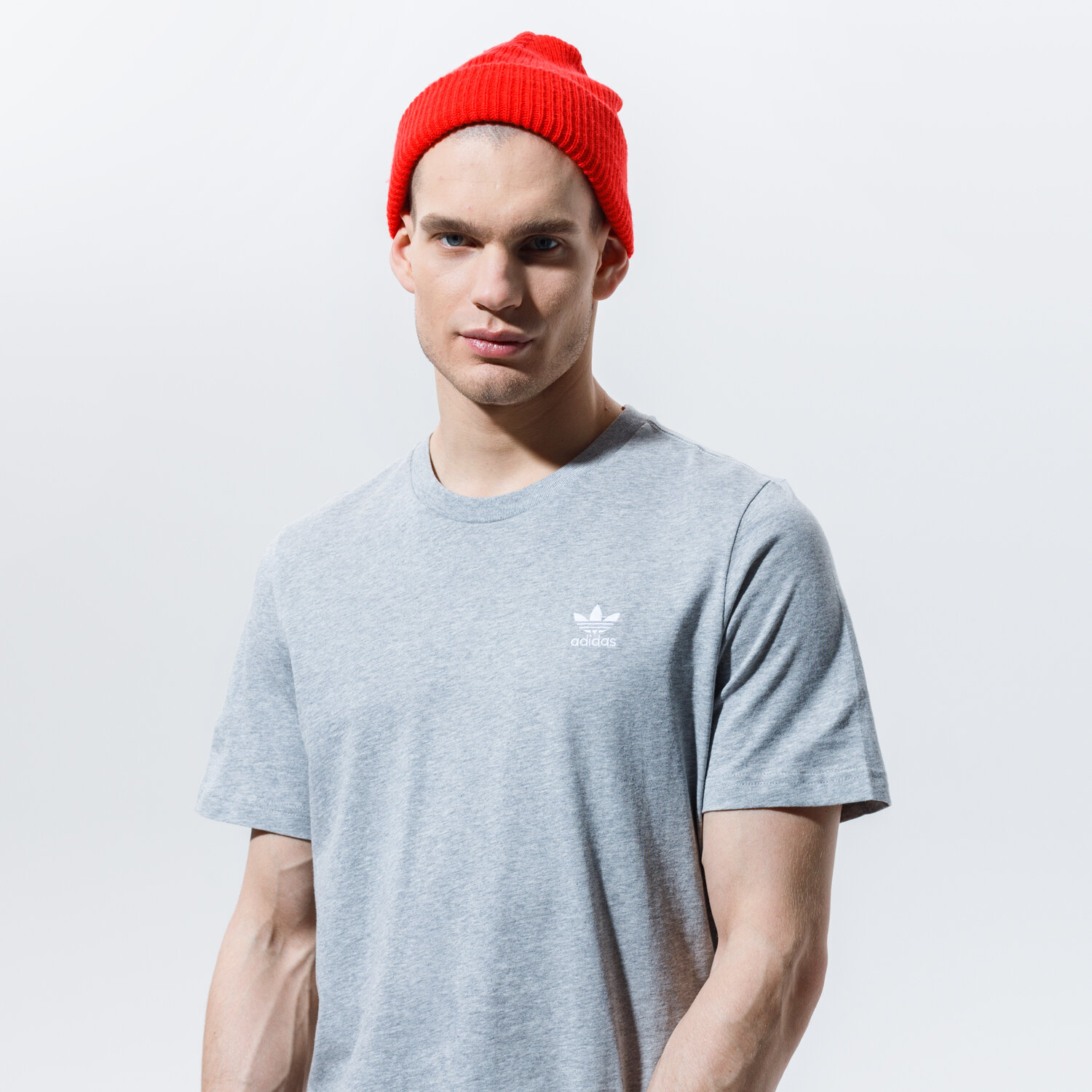Herren T-Shirt ADIDAS T-SHIRT ESSENTIAL TEE GN3414 Grau