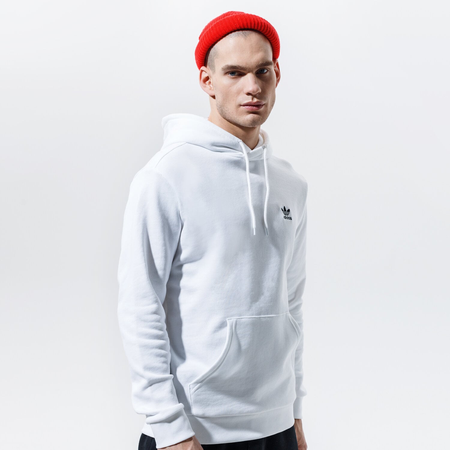 Herren ADIDAS HOODIE ESSENTIAL HOODY GP0931 Weiß