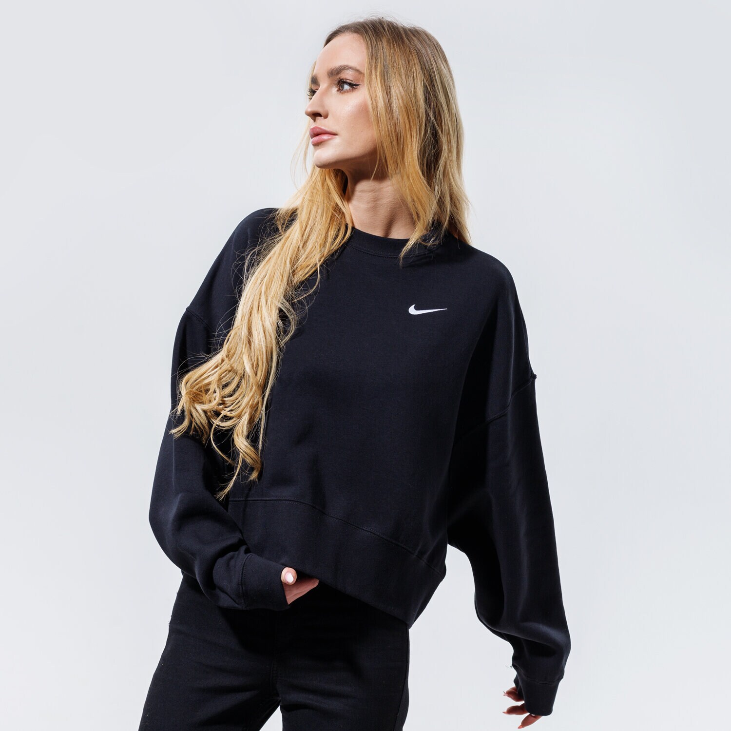 Damen NIKE SWEATSHIRT SPORTSWEAR ESSENTIALS CK0168-010 Schwarz