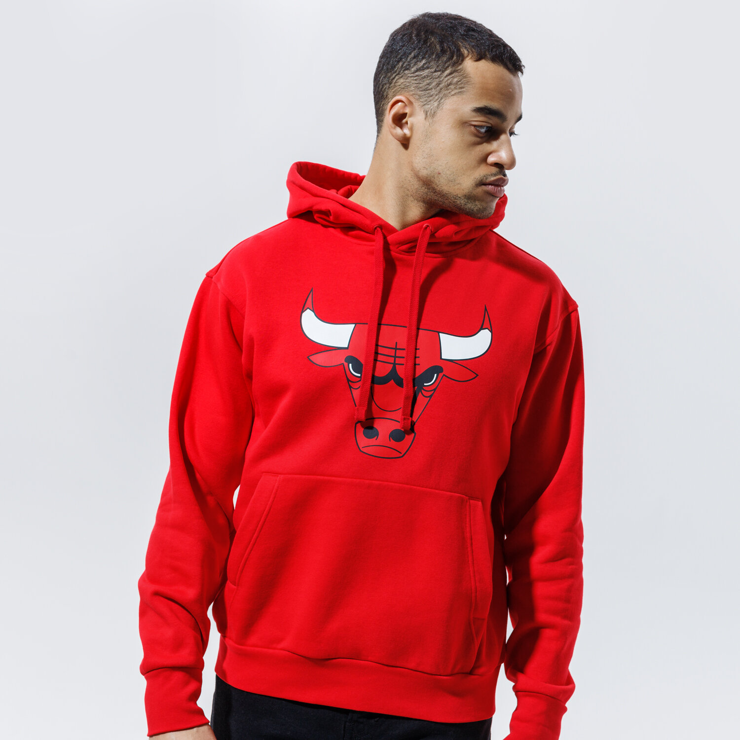 Herren NIKE HOODIE CHICAGO BULLS ESSENTIAL NBA CN1191-657 Rot