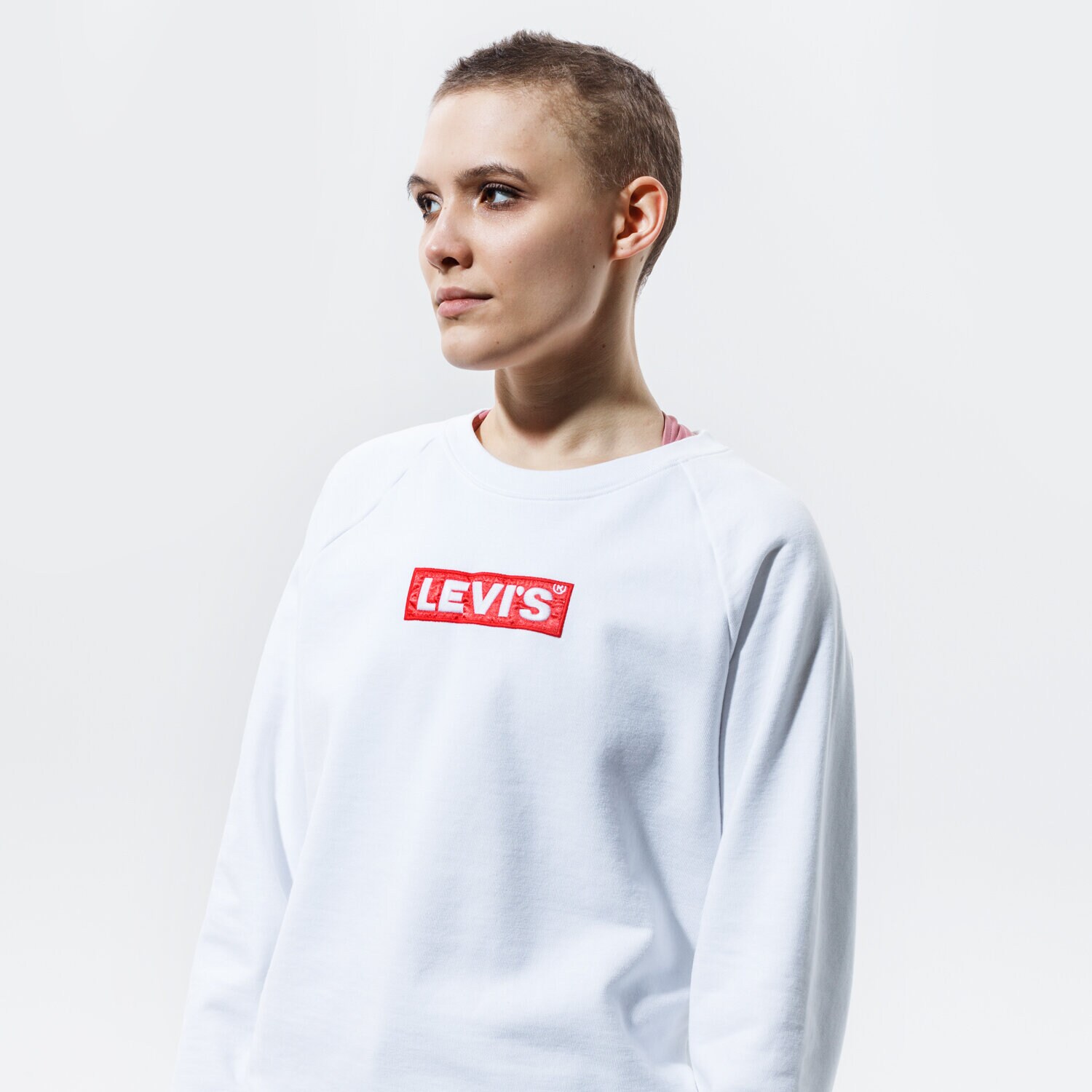 Damen LEVI'S SWEATSHIRT RELAXED GRAPHIC CREW 29717-0092 Weiß