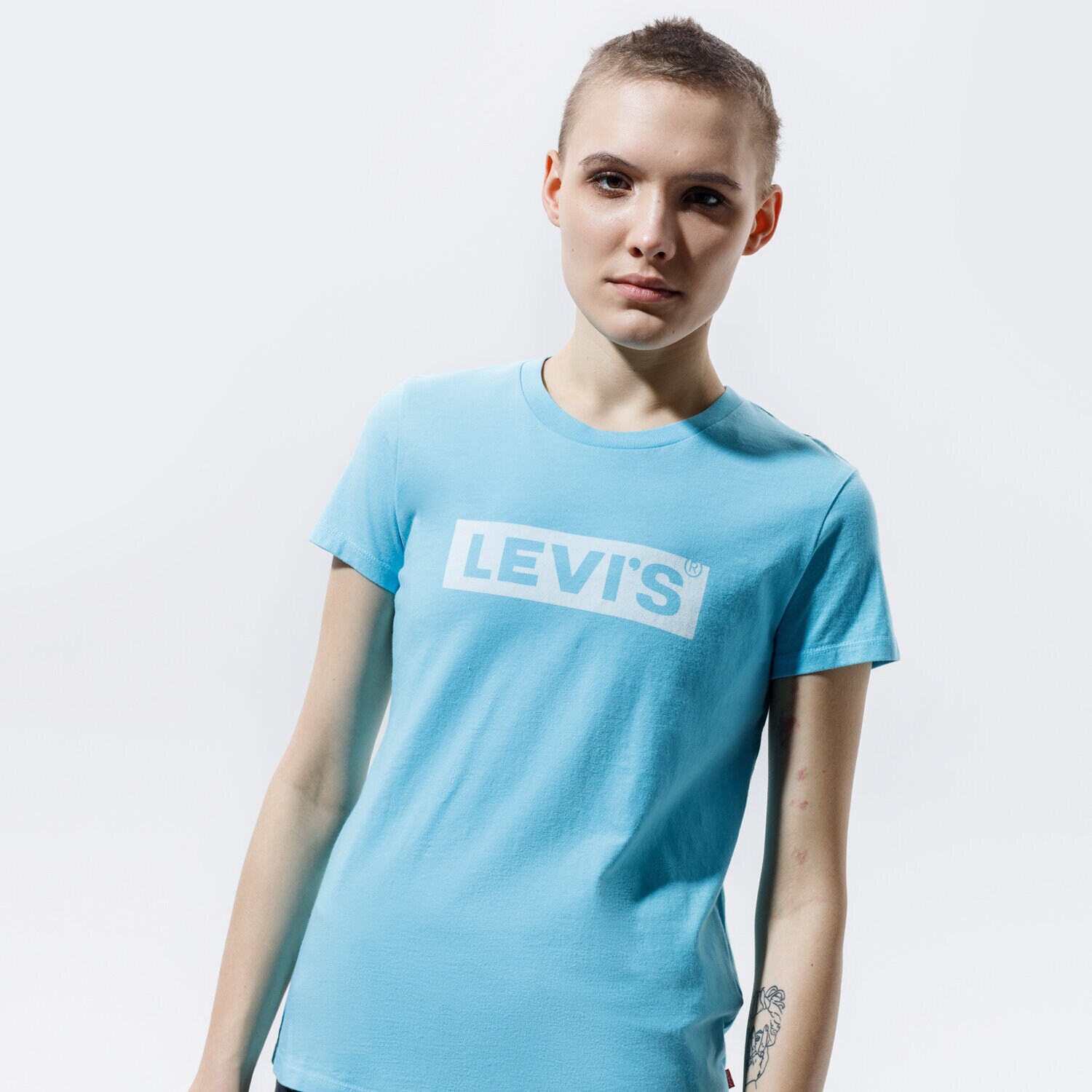 Damen T-Shirt LEVI'S T-SHIRT THE PERFECT TEE 17369-1507 Blau