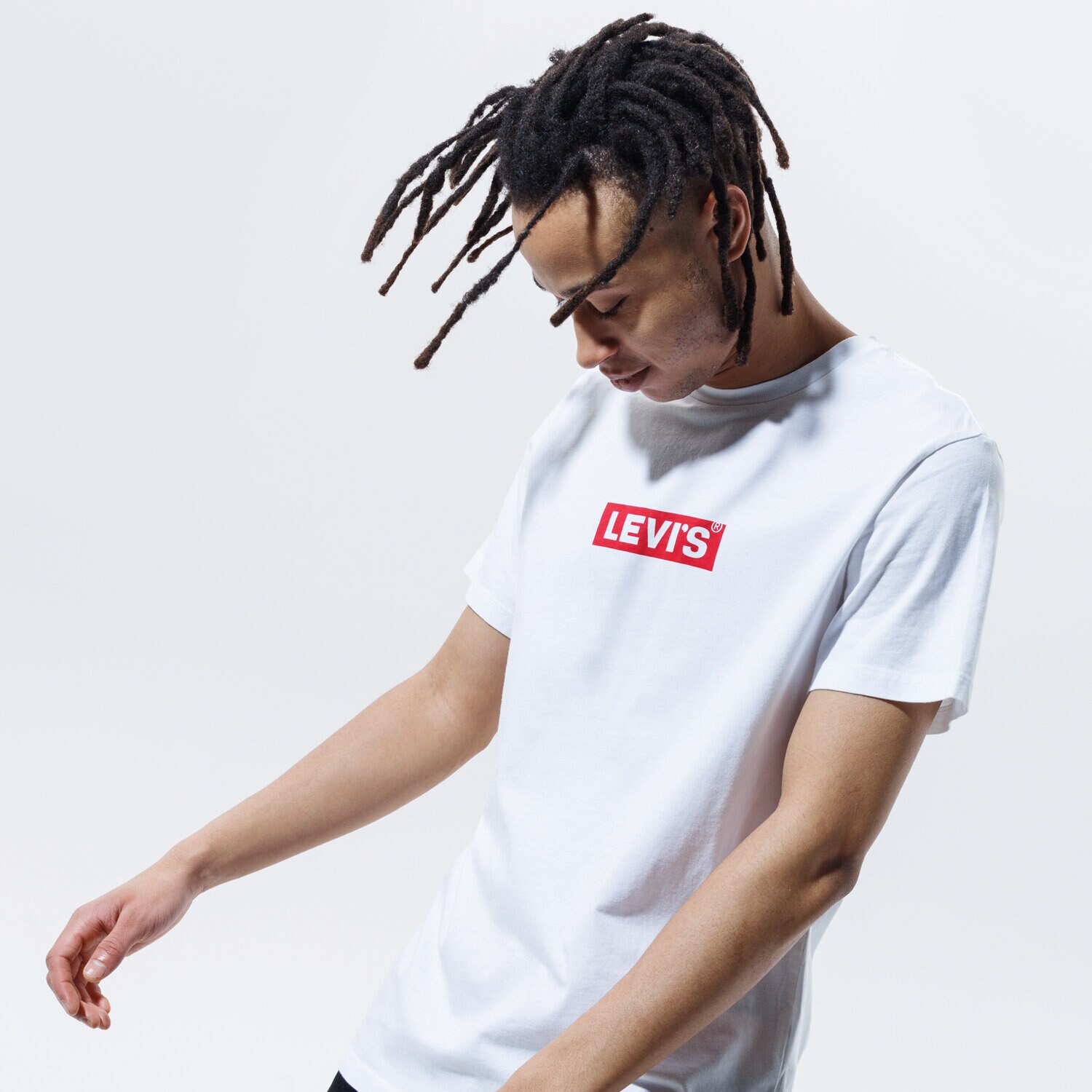 Herren T-Shirt LEVI'S T-SHIRT BOXTAB GRAPHIC TEE 85785-0000 Weiß