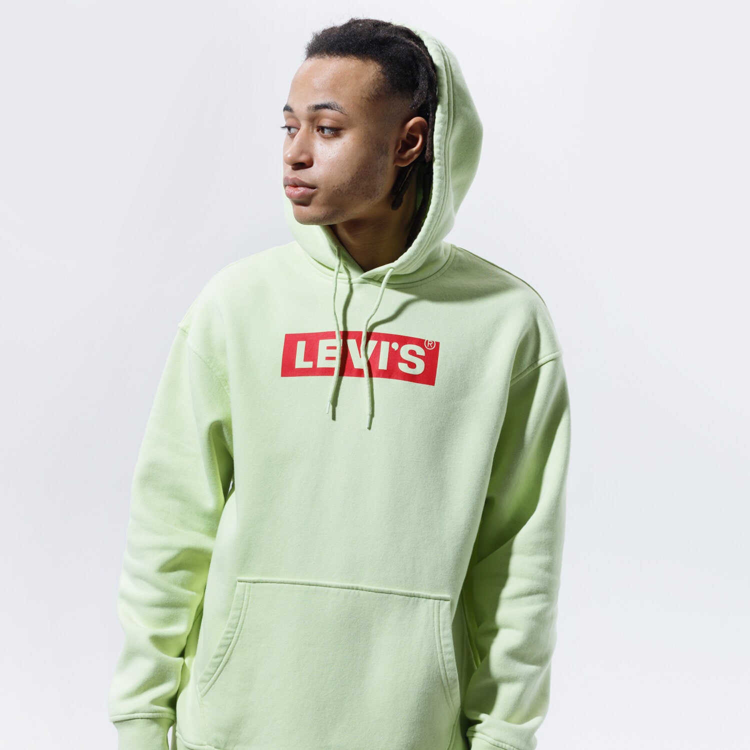 Herren LEVI'S HOODIE T3 RELAXD GRAPHIC HOODIE 38821-0040 Grün