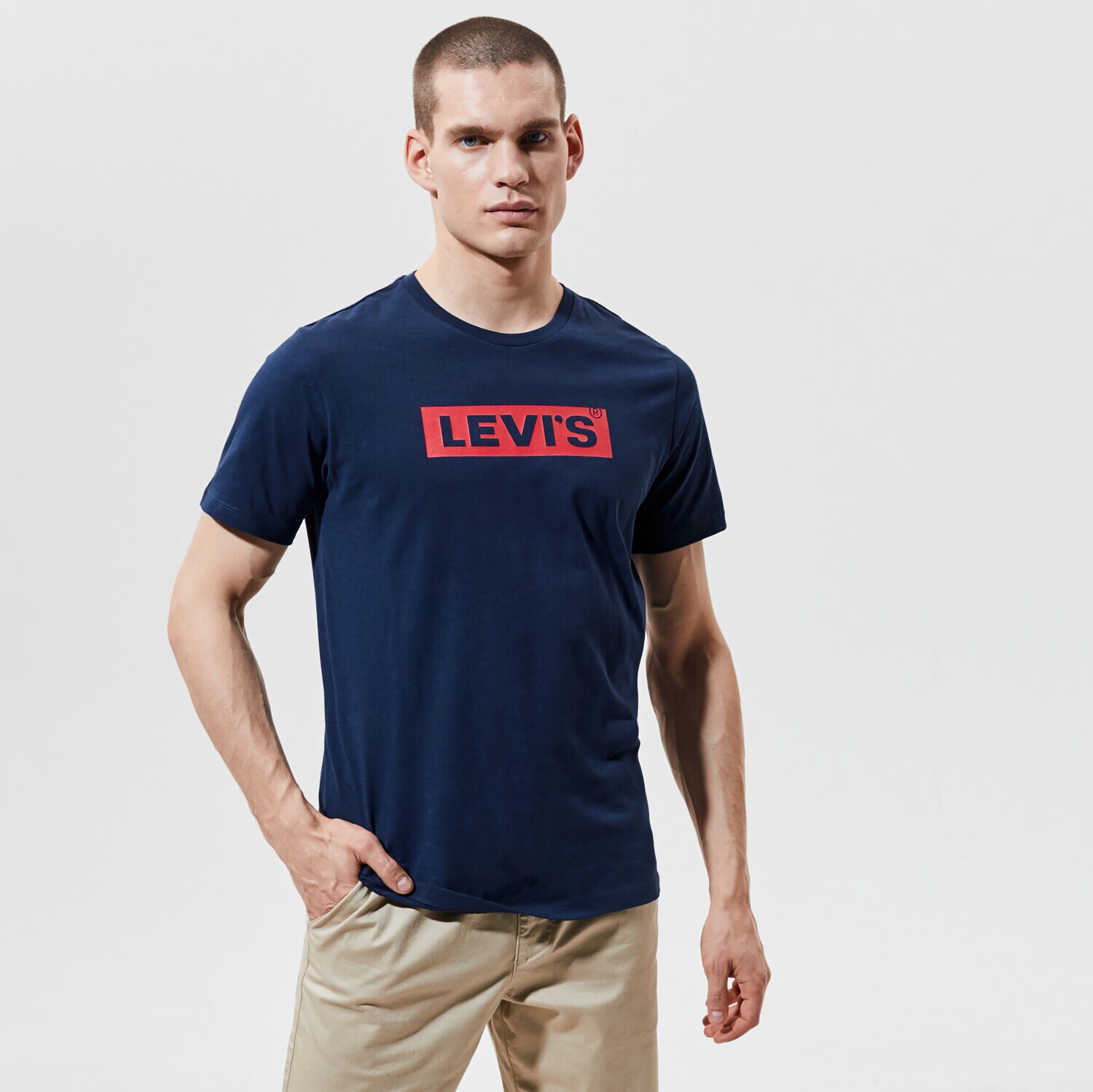Herren T-Shirt LEVI'S T-SHIRT BOXTAB GRAPHIC TEE 85785-0029 Dunkelblau