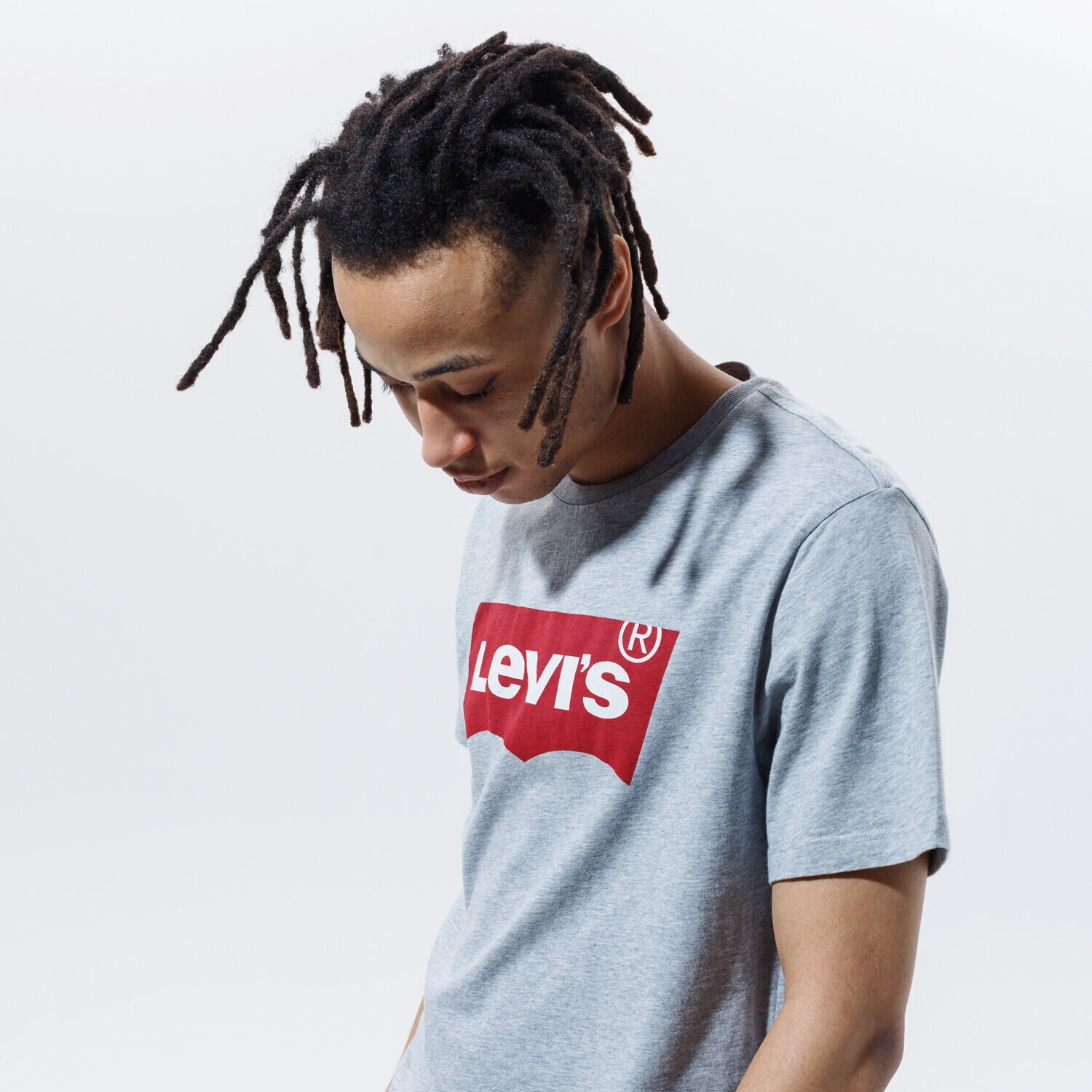 Herren T-Shirt LEVI'S T-SHIRT GRAPHIC SET IN NECK 17783-0138 Grau