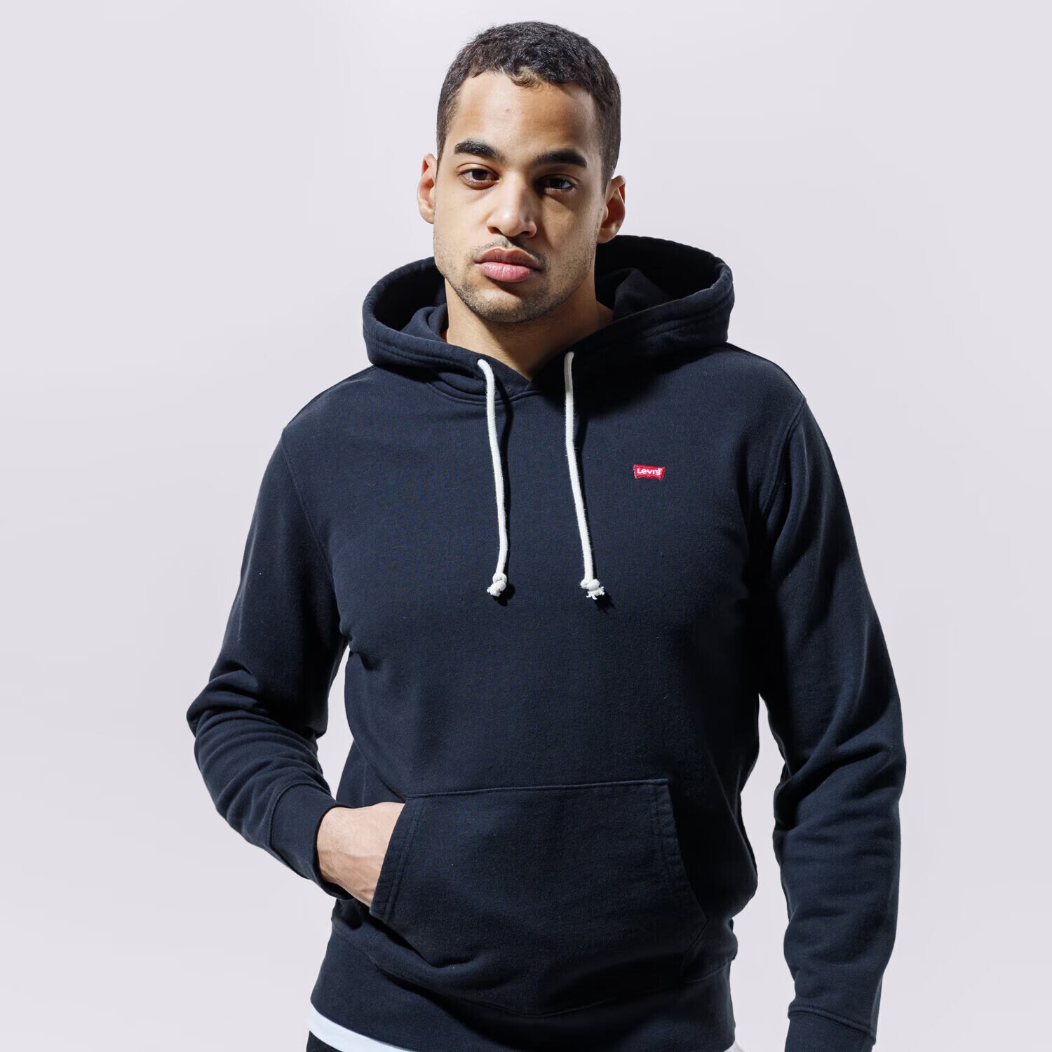 Herren LEVI'S HOODIE NEW ORIGINAL HOODIE 34581-0001 Schwarz