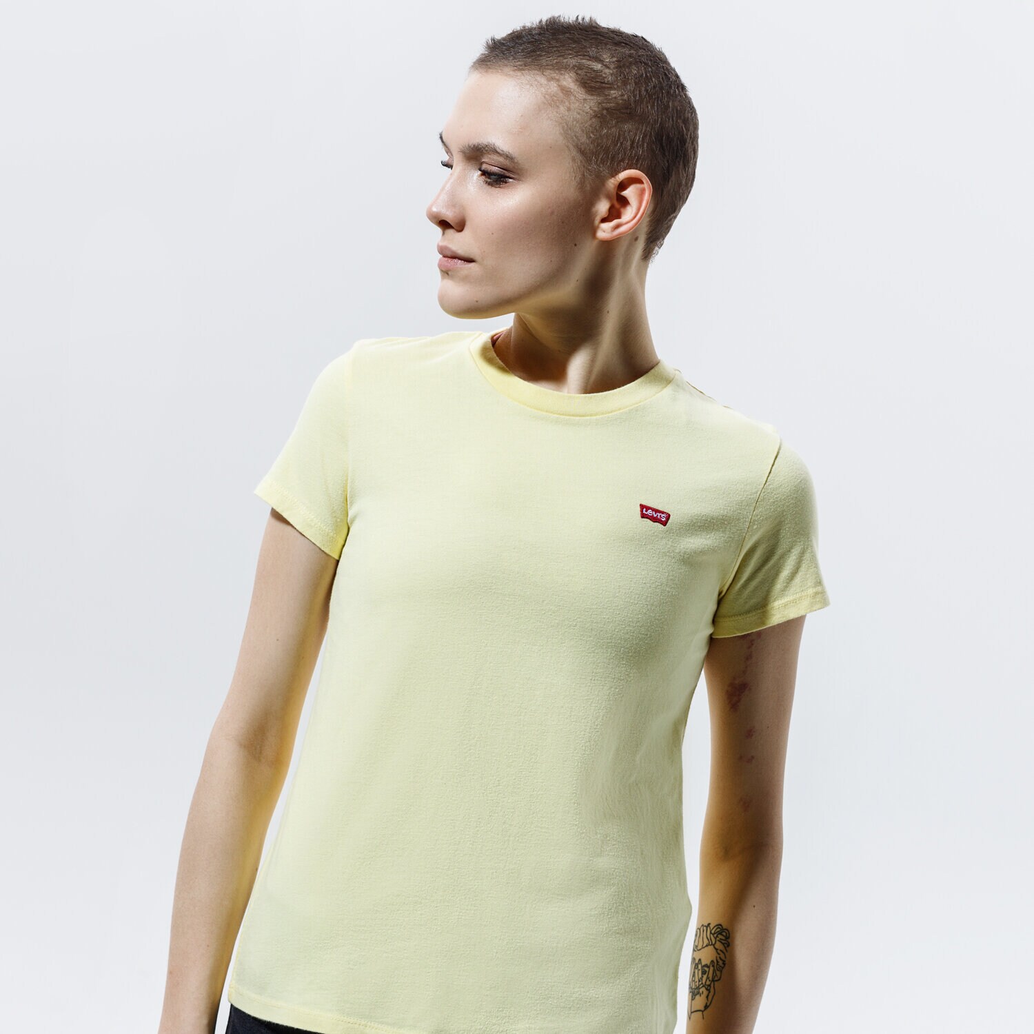 Damen T-Shirt LEVI'S T-SHIRT PERFECT TEE 39185-0103 Gelb