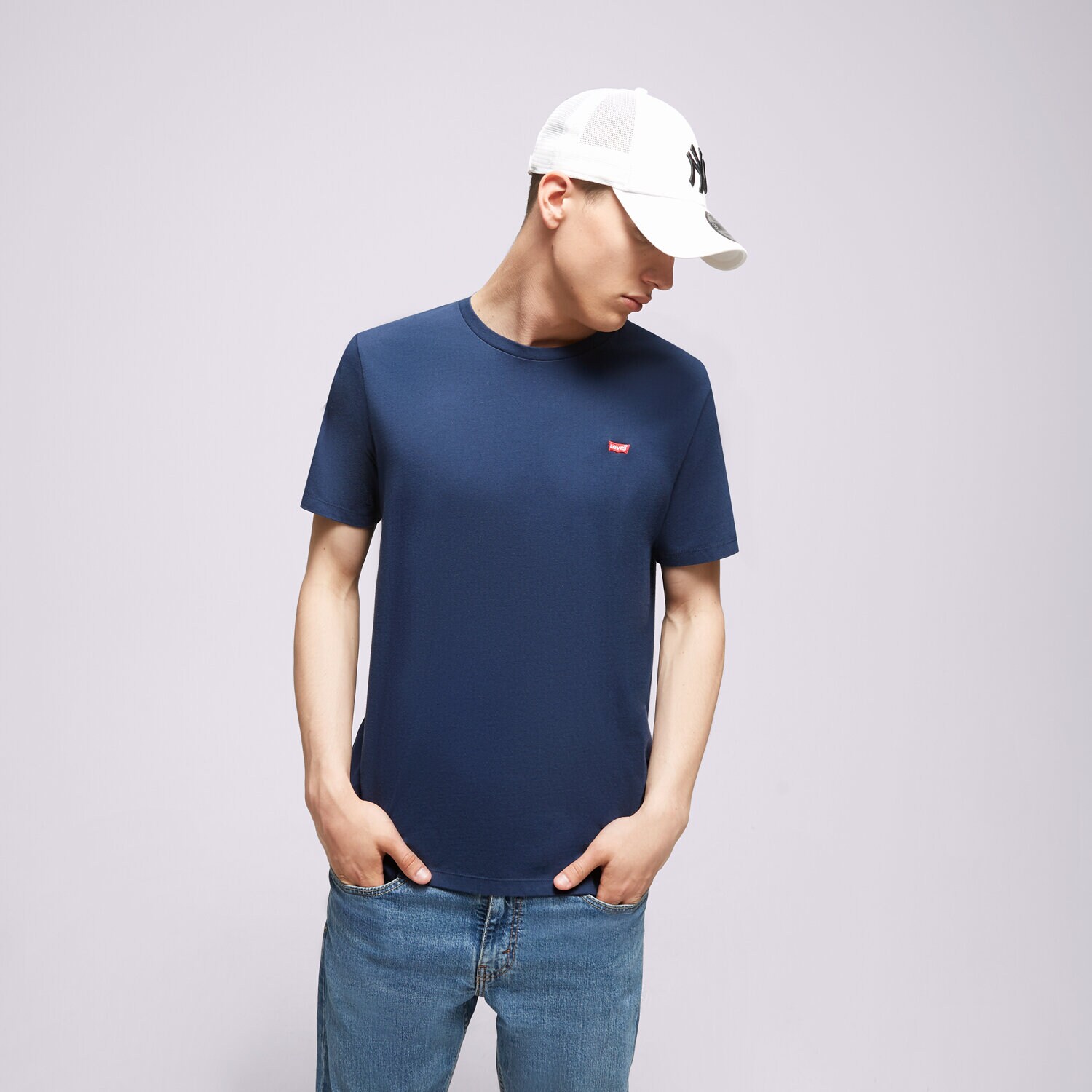 Herren T-Shirt LEVI'S T-SHIRT SS ORIGINAL HM TEE 56605-0017 Dunkelblau
