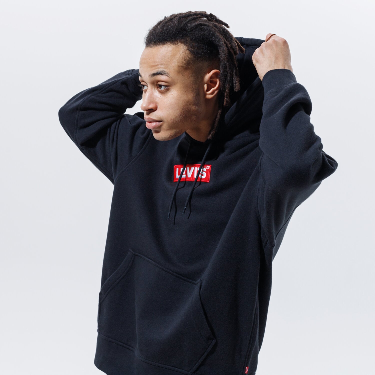 Herren LEVI'S HOODIE RELAXED GRAPHIC HOODIE 72632-0023 Schwarz