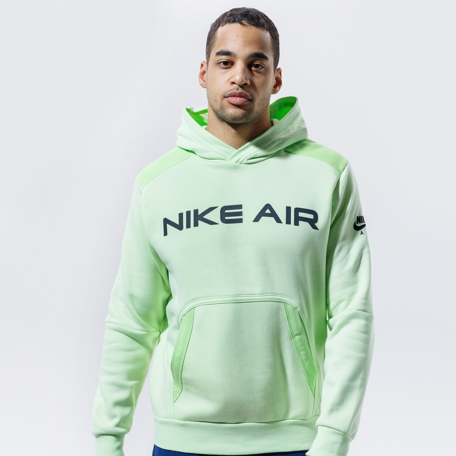 Herren NIKE HOODIE AIR DA0212-383 Grün