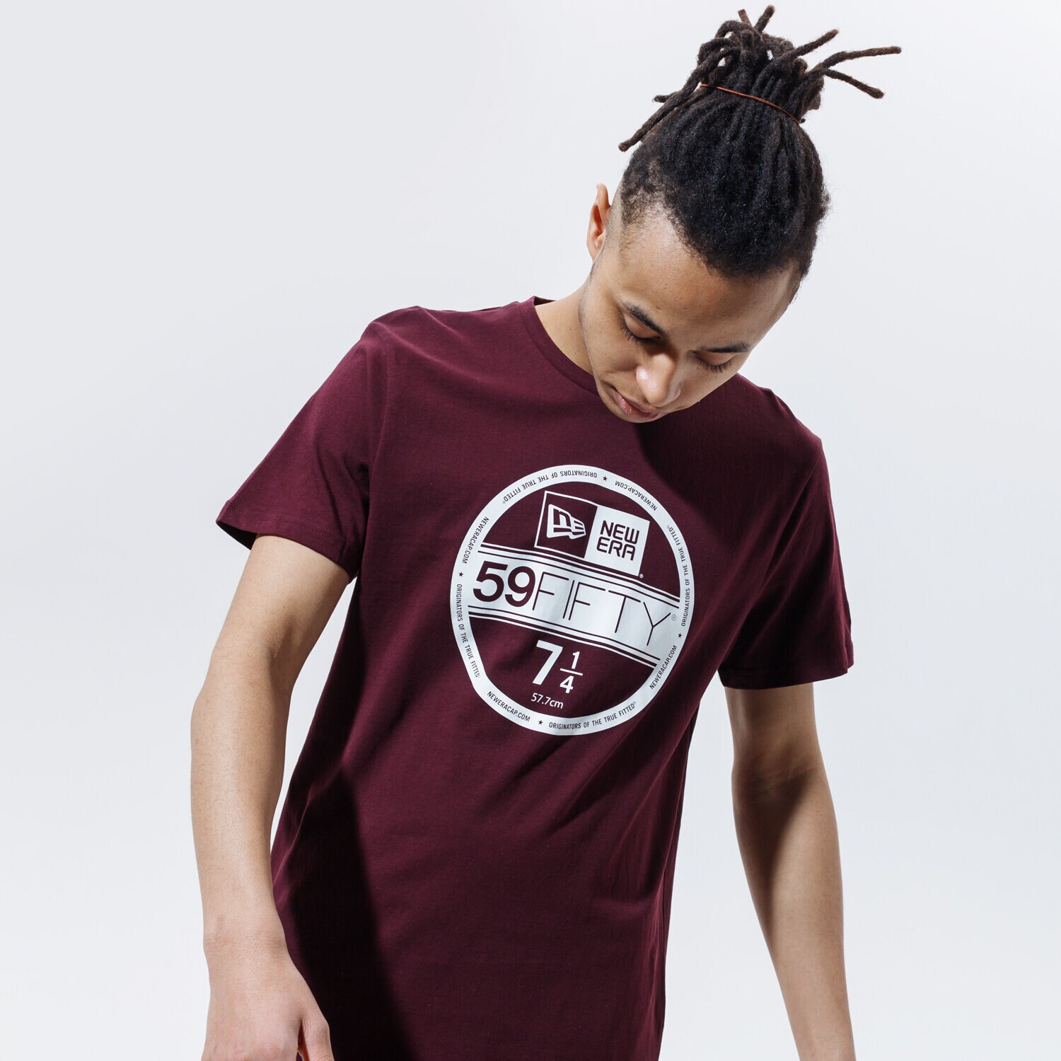 Herren T-Shirt NEW ERA T-SHIRT VISOR STICKER TEE MRN TEE PROGRAM 12506365 Dunkelrot