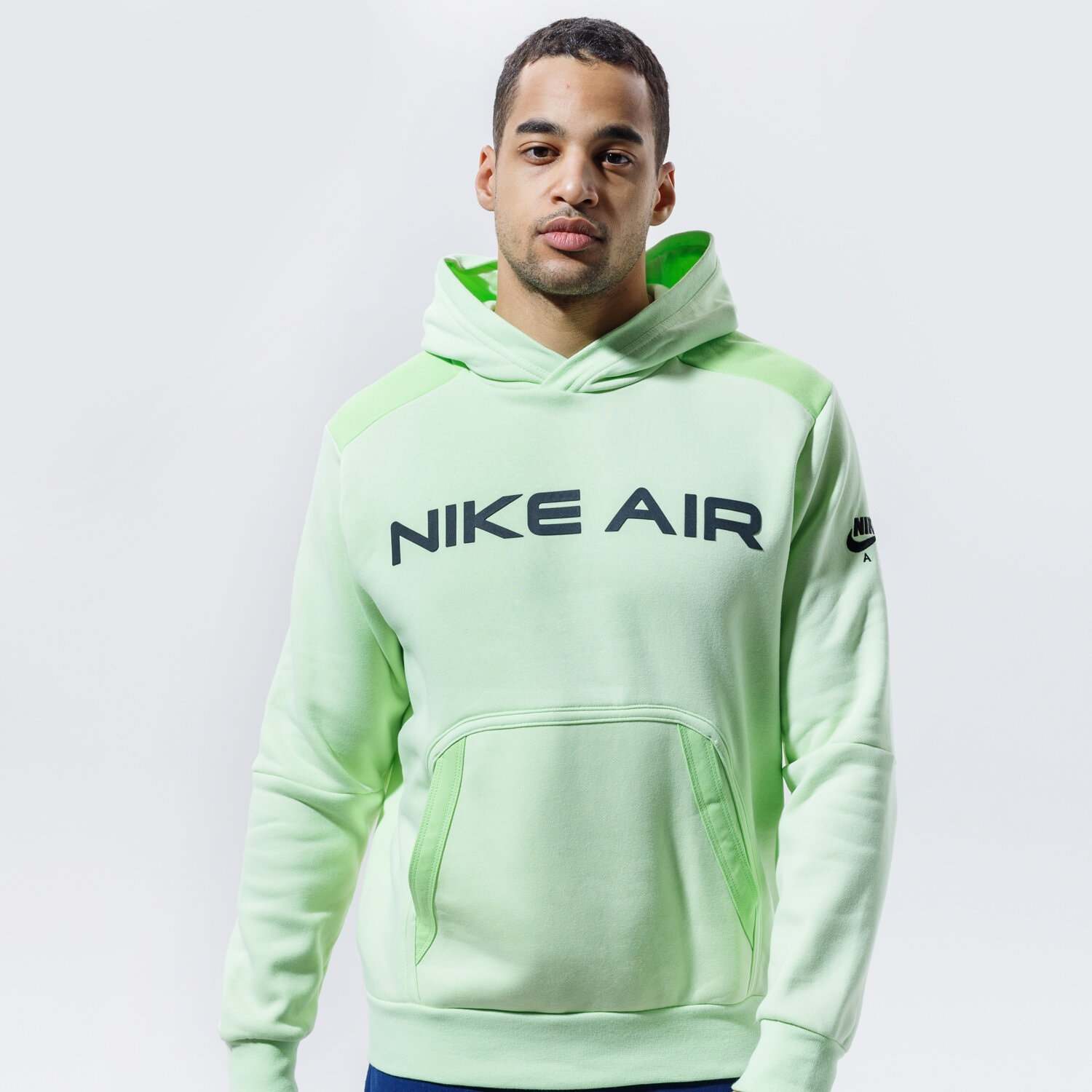 Herren NIKE HOODIE AIR DA0212-383 Grün