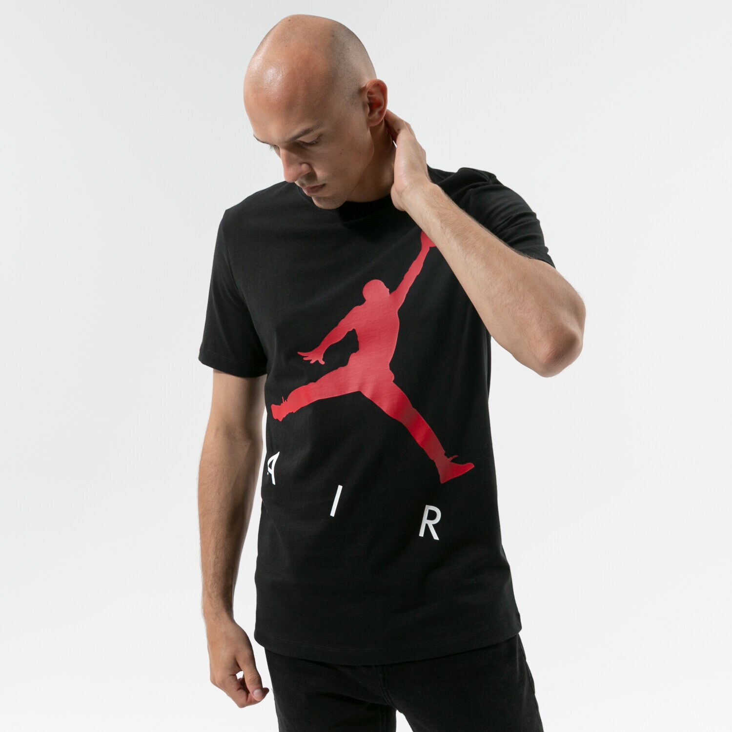 Herren T-Shirt JORDAN T-SHIRT JUMPMAN AIR HBR CV3425-010 Grau