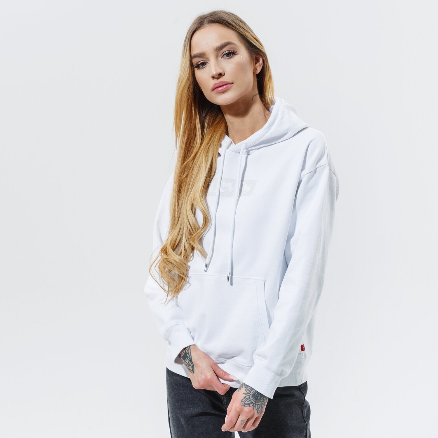 Damen LEVI'S HOODIE AMA GRAPHIC STNDRD HOOD 87479-0000 Weiß