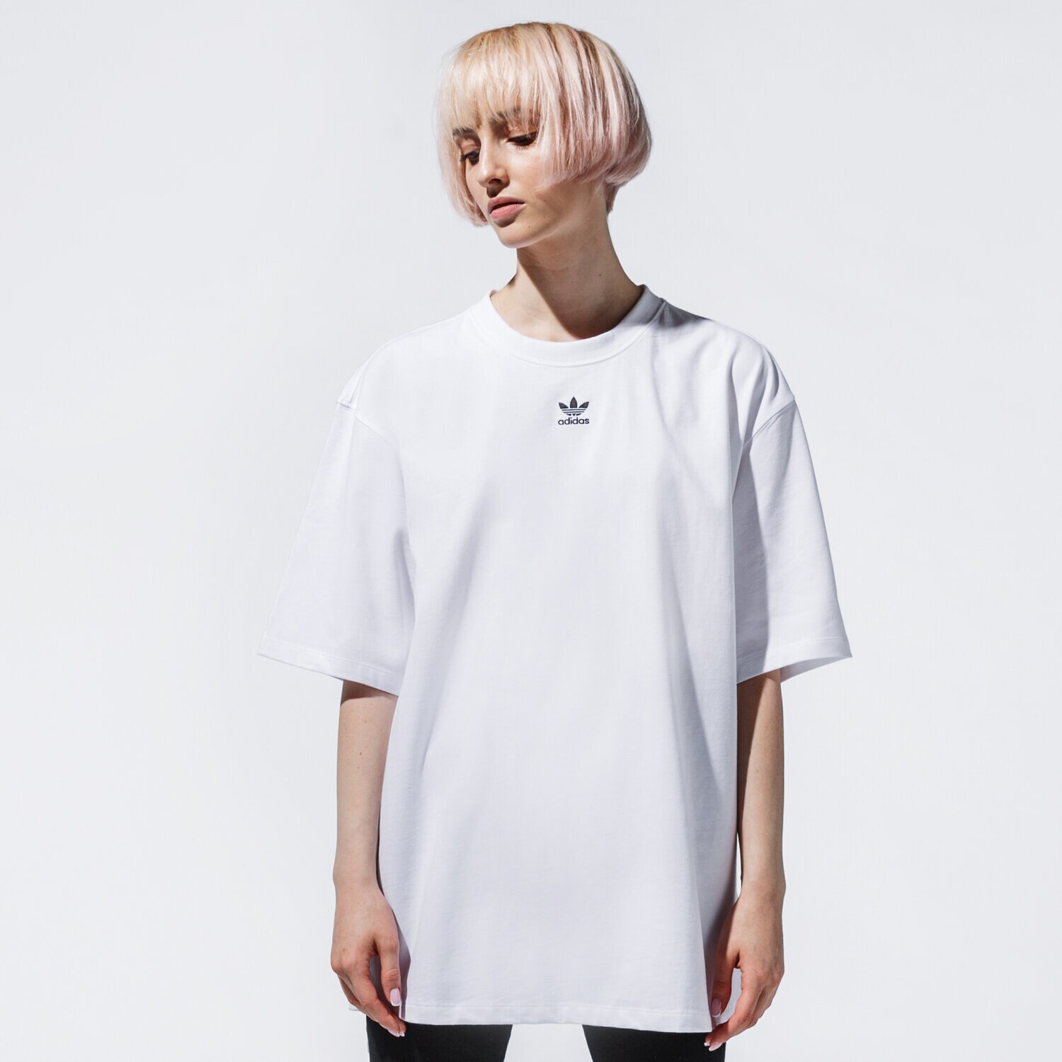 Damen T-Shirt ADIDAS T-SHIRT TEE #H45578 Weiß