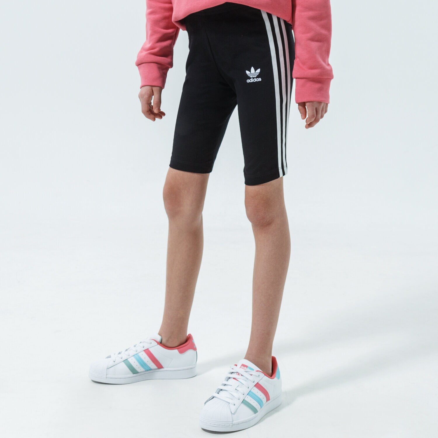 Kinder ADIDAS SHORTS CYCLING SHORTS WW FM5682 Schwarz