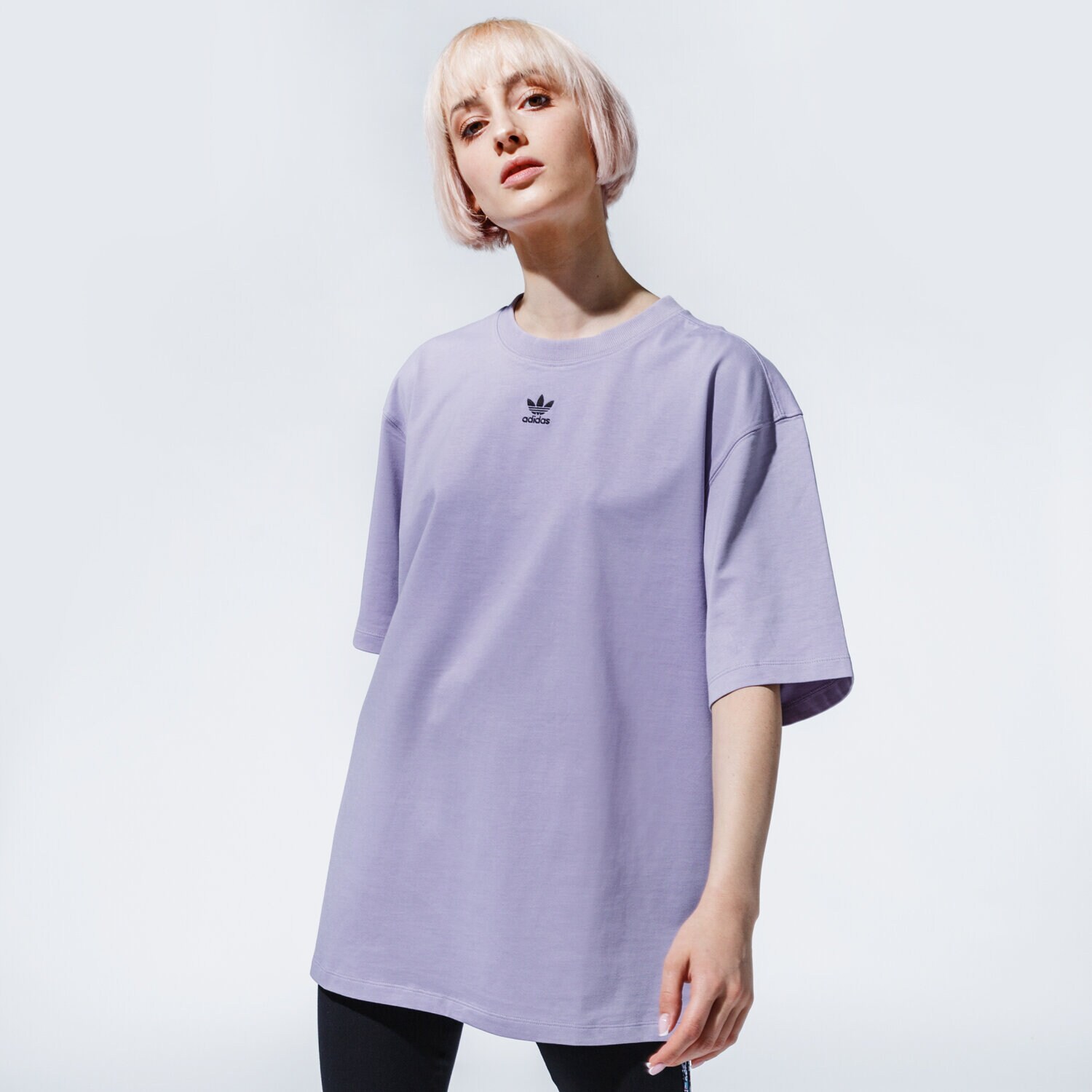 Damen T-Shirt ADIDAS T-SHIRT TEE GN4782 Violet