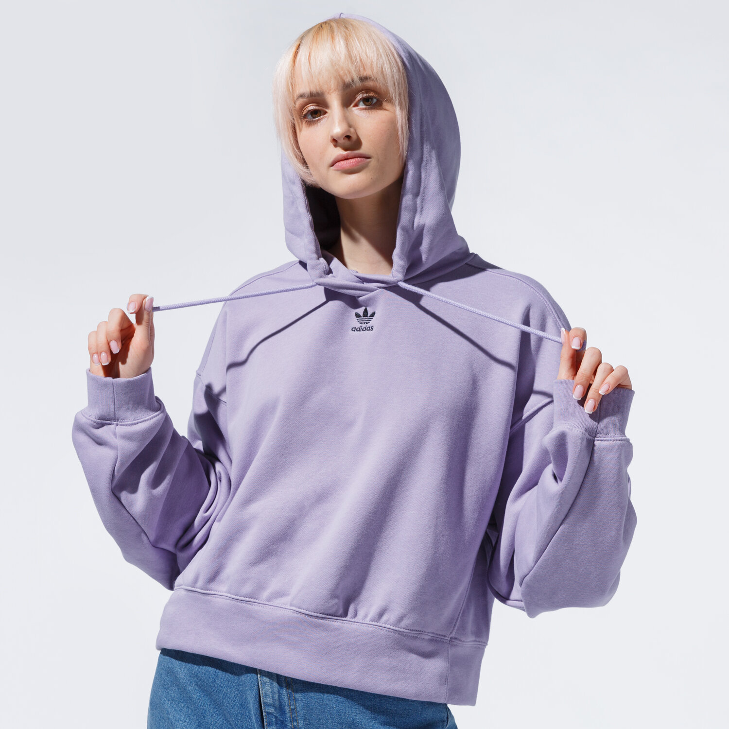 Damen ADIDAS HOODIE HOODIE GN4775 Violet