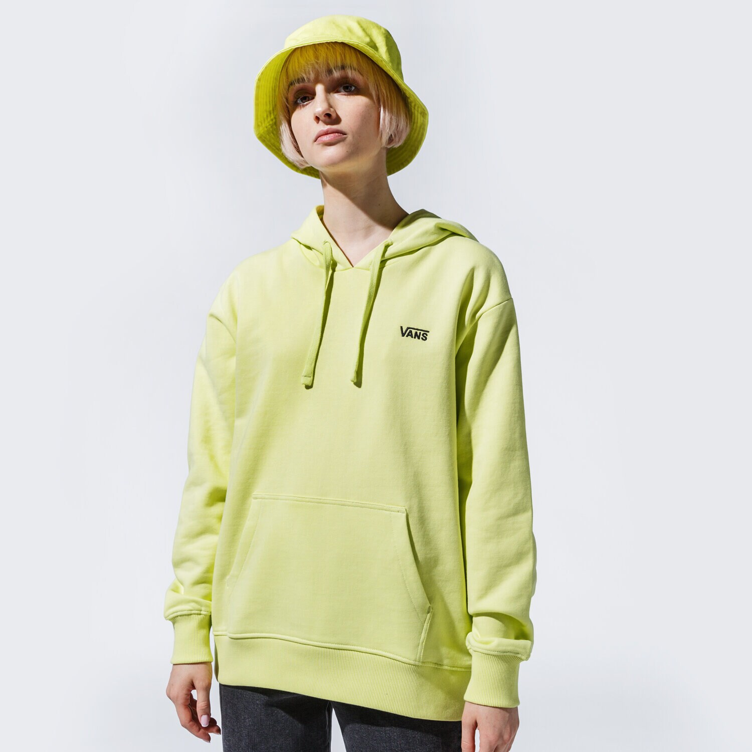 Damen VANS HOODIE WM FLYING V BF FT HOODIE SUNNY LIME VN0A5AR4TCY1 Grün