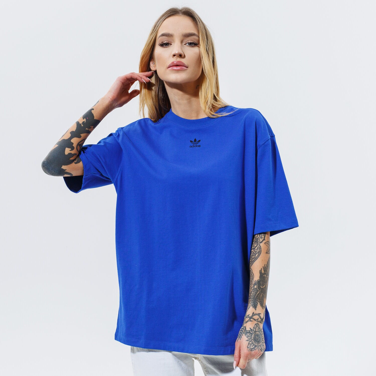 Damen T-Shirt ADIDAS T-SHIRT TEE GN4780 Blau