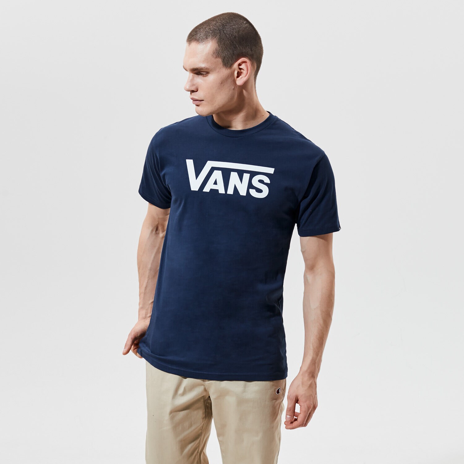 Herren T-Shirt VANS T-SHIRT VANS CLASSIC VN000GGG5S21 Dunkelblau