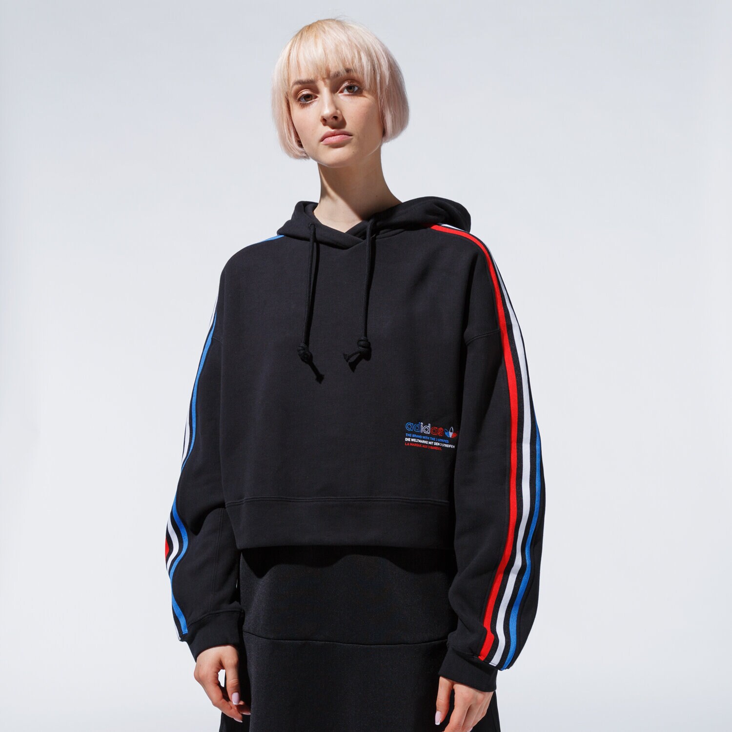 Damen ADIDAS HOODIE HOODIE GN2853 Schwarz
