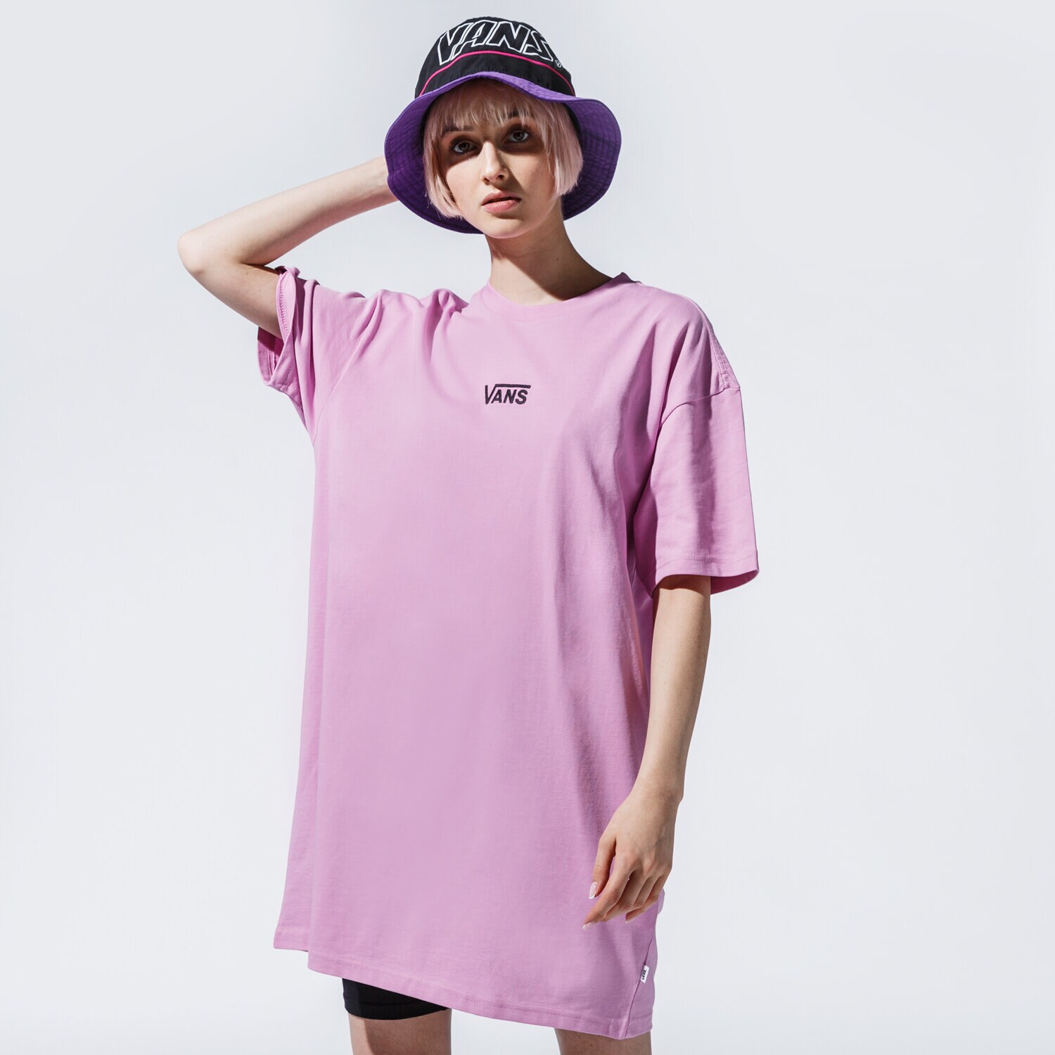 Damen Kleid VANS KLEID WM CENTER VEE   TEE TRAININGSANZUGS ORCHID VN0A4RU20FS1 Violet