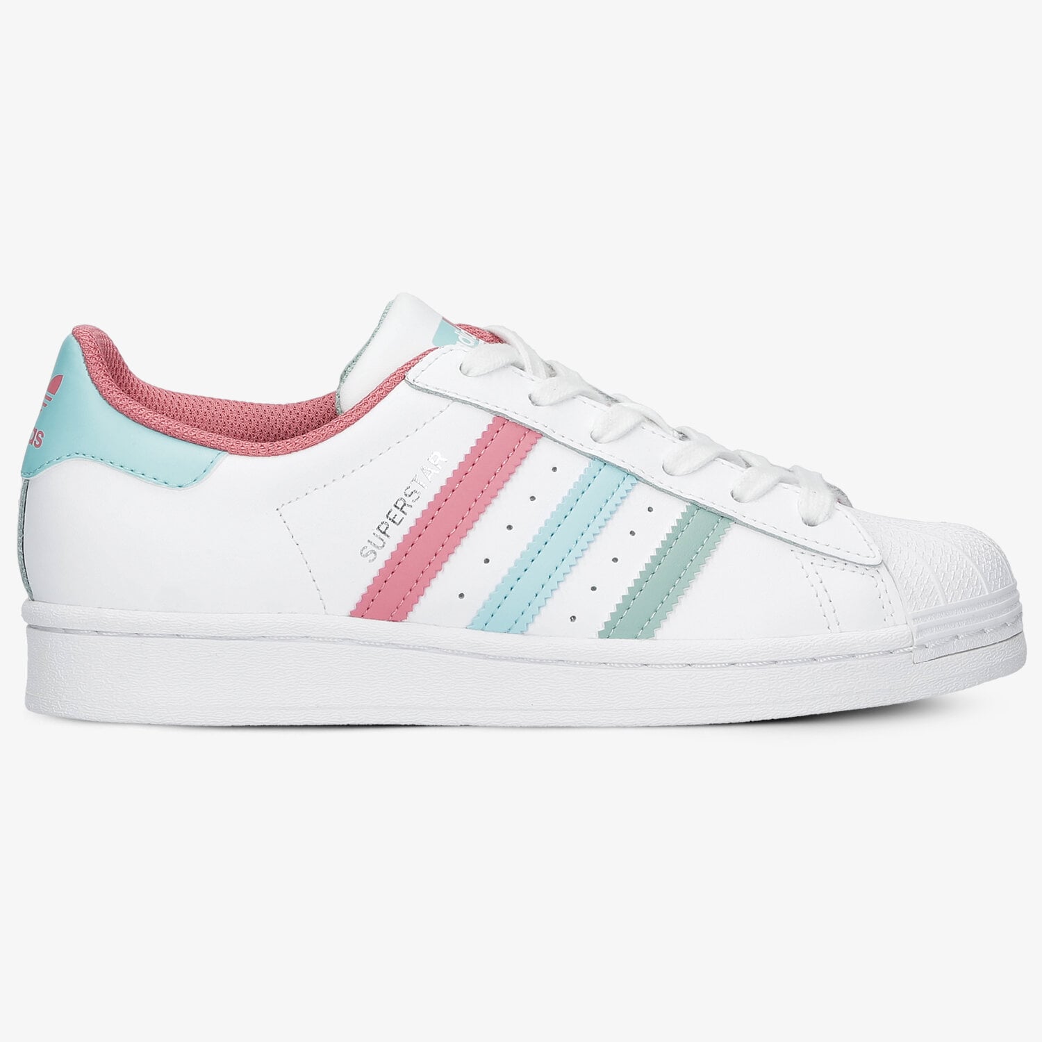 Kinder Sneaker ADIDAS SUPERSTAR J FZ0649 Weiß