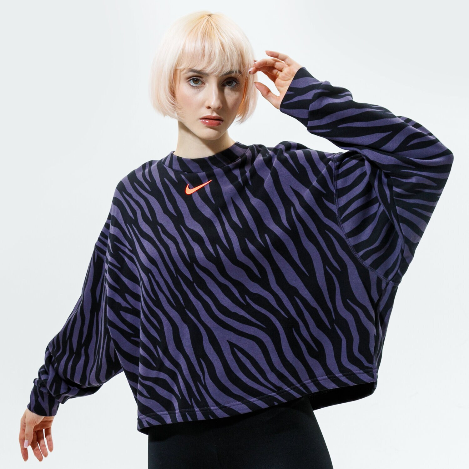 Damen NIKE SWEATSHIRT SPORTSWEAR ICON CLASH DC6898-573 Schwarz