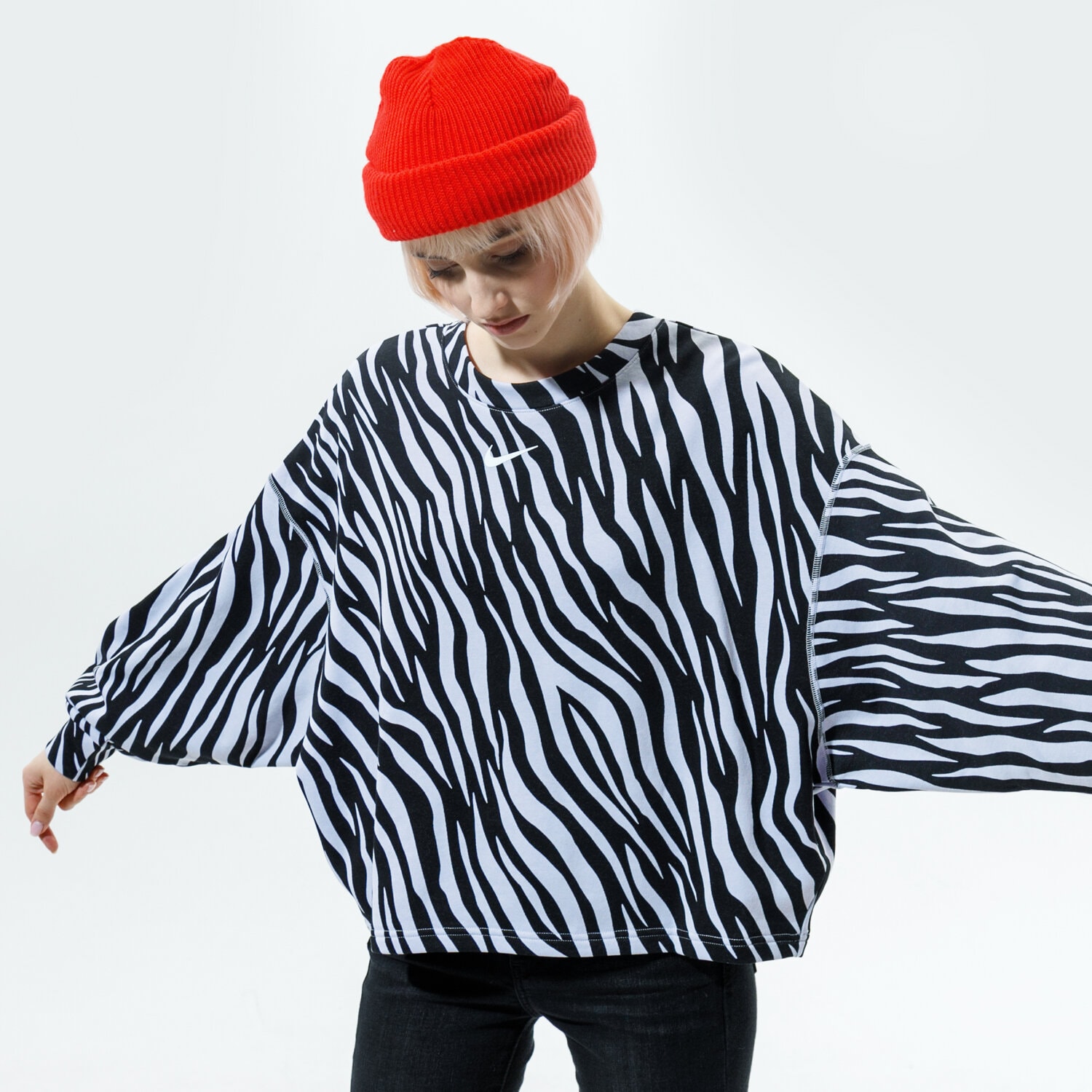 Damen NIKE SWEATSHIRT SPORTSWEAR ICON CLASH DC6898-596 Grau