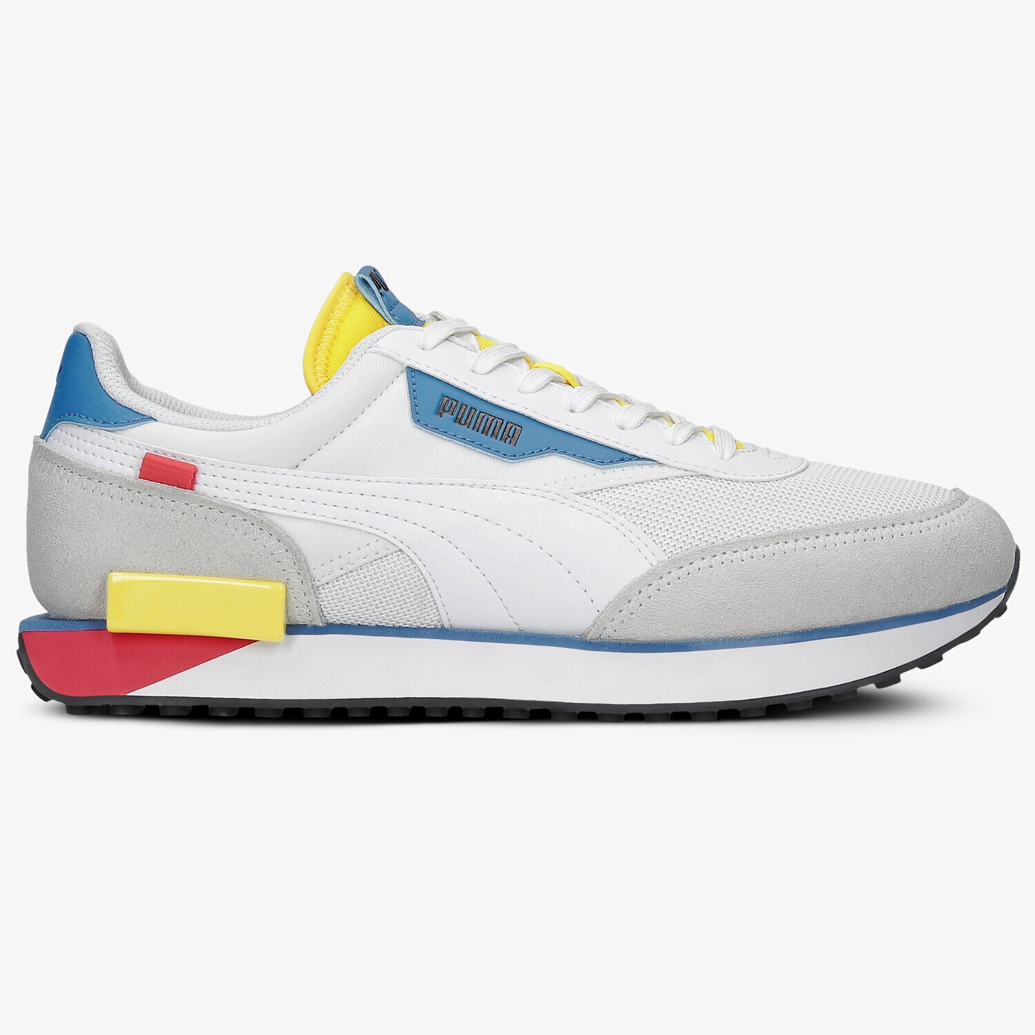 Herren Sneaker PUMA FUTURE RIDER NEON PLAY 37338308 Weiß