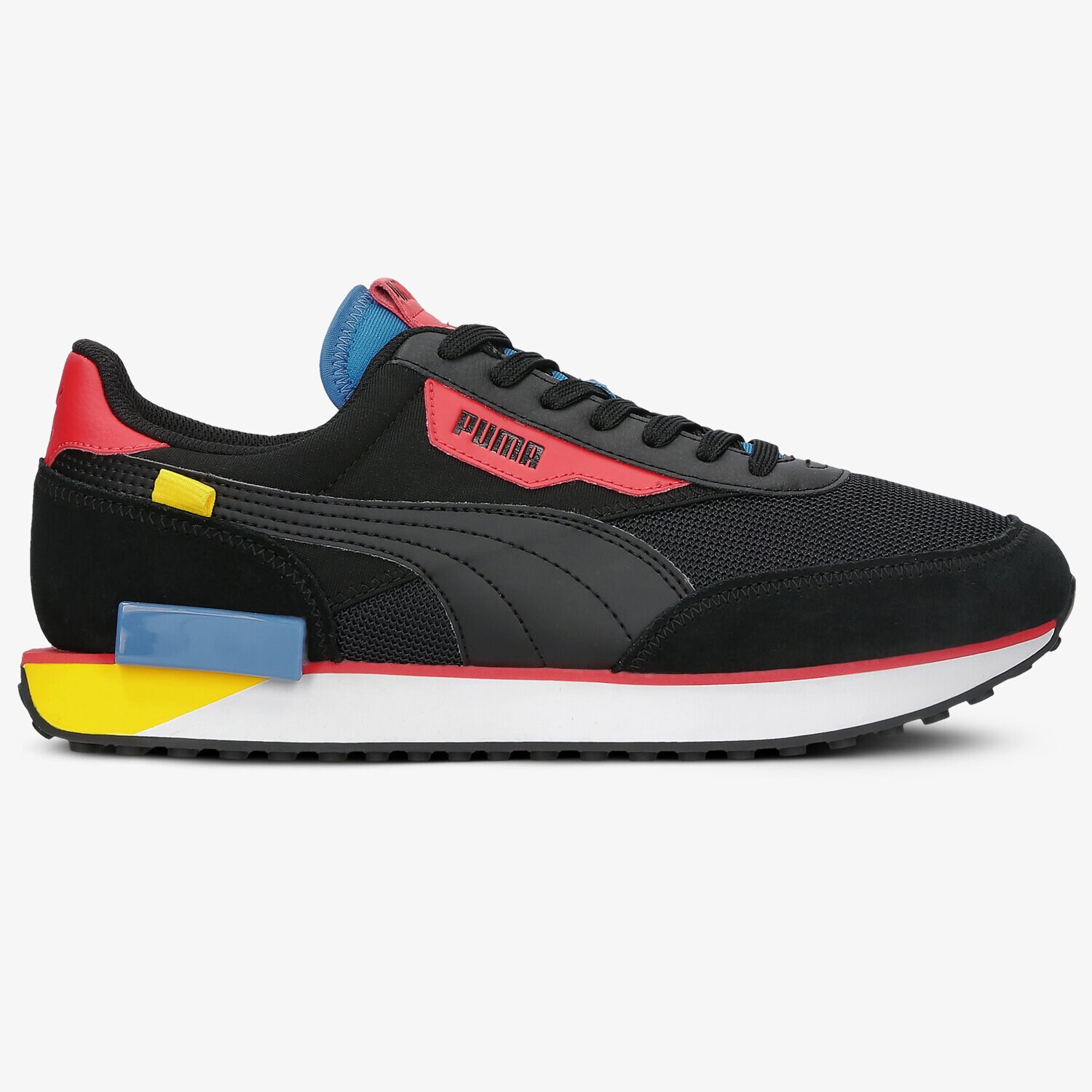 Herren Sneaker PUMA FUTURE RIDER NEON PLAY 37338307 Schwarz
