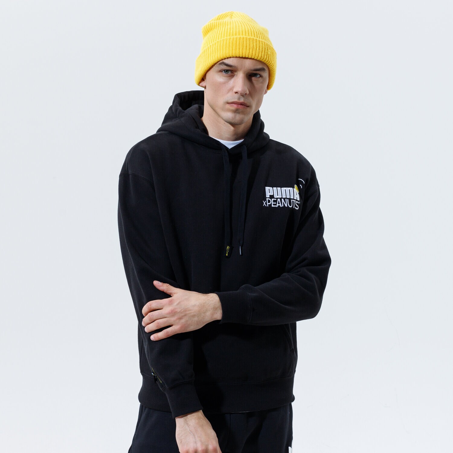 Herren PUMA HOODIE PUMA X PEANUTS HOODIE 53061401 Schwarz