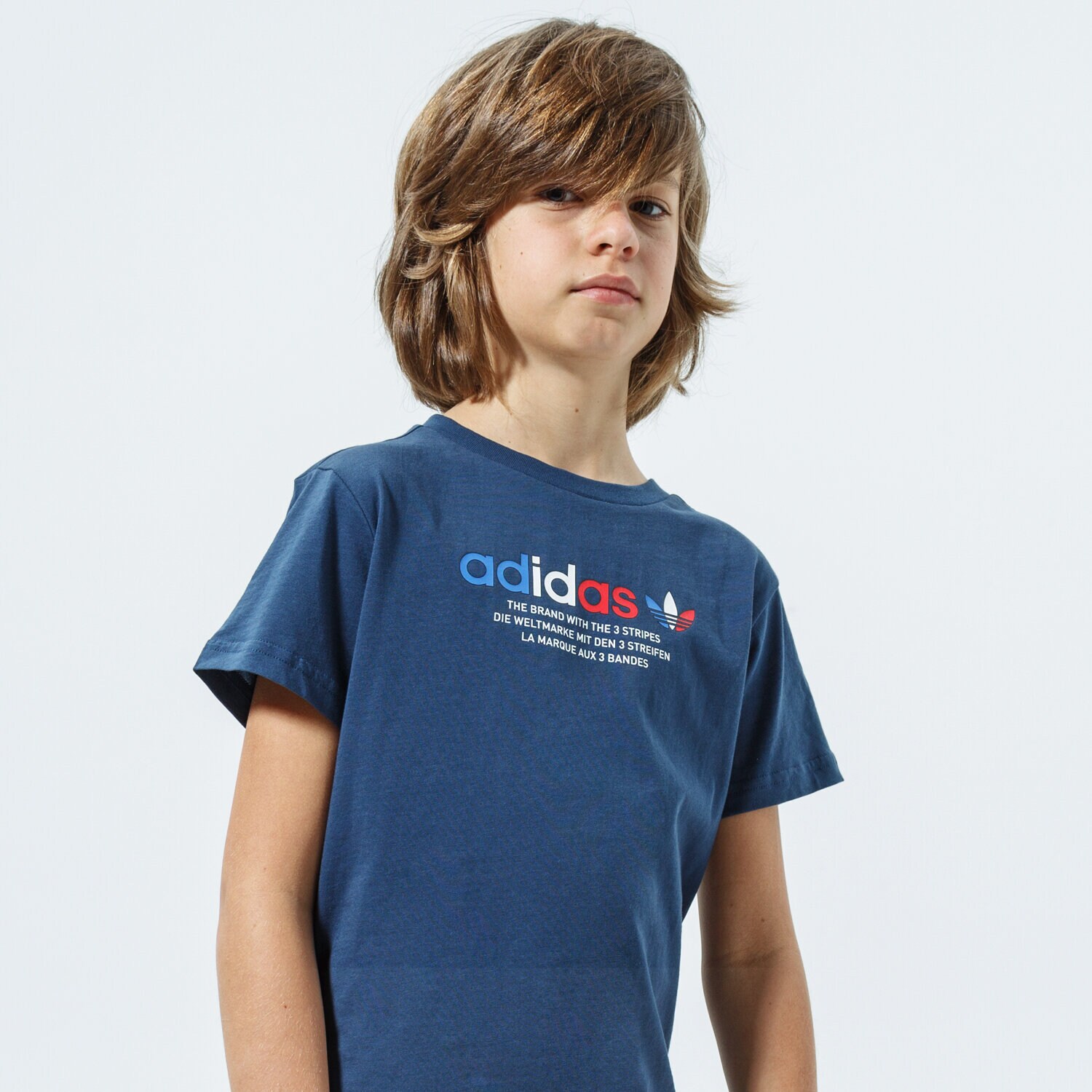 Kinder T-Shirt ADIDAS T-SHIRT TEE MM GN7479 Dunkelblau