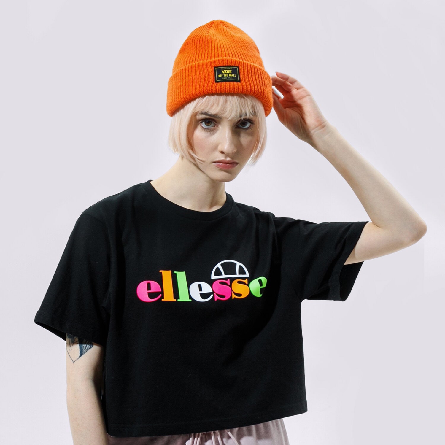 Damen T-Shirt ELLESSE T-SHIRT CORDELA BLK SGF10514011 Schwarz