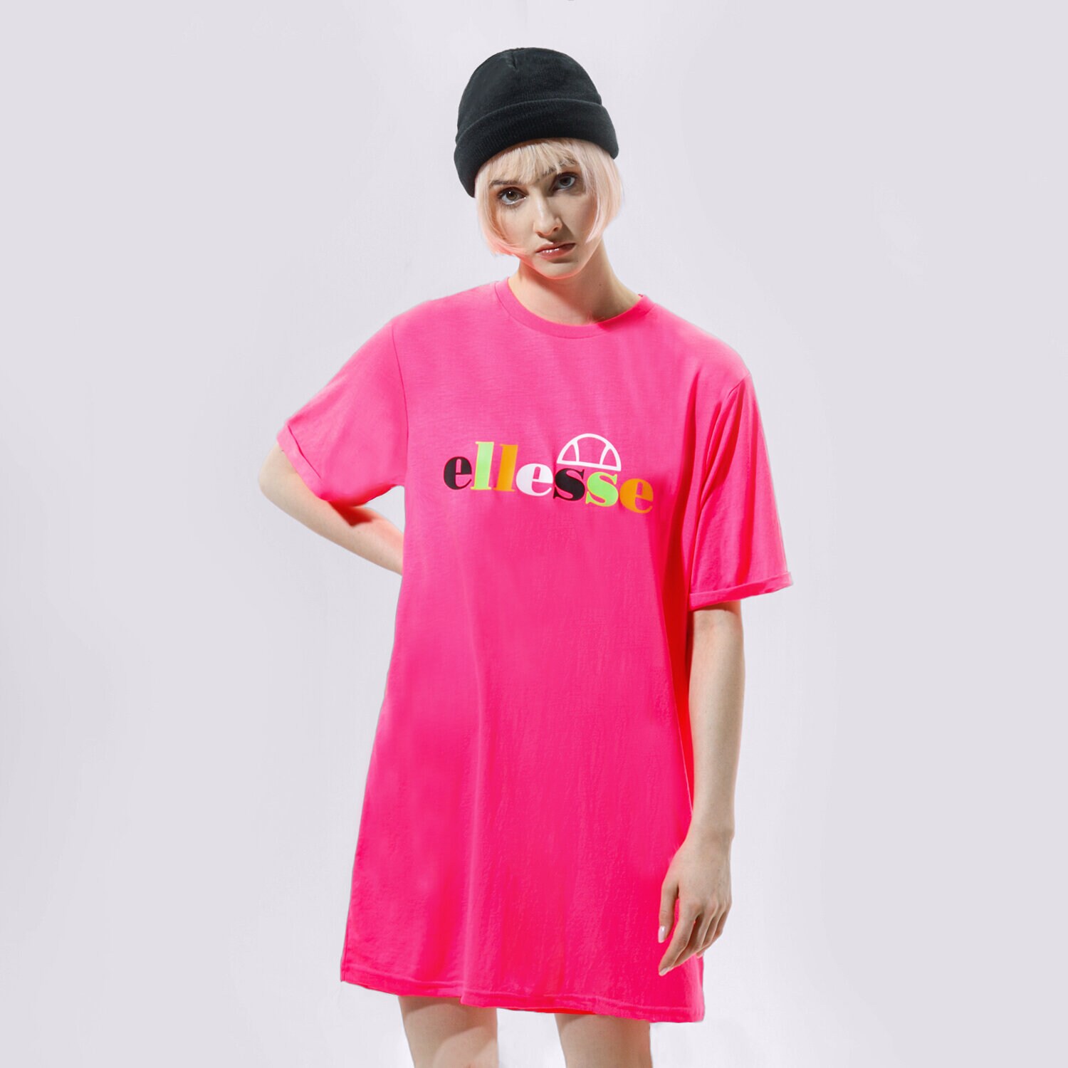 Damen Kleid ELLESSE KLEID INKA PINK SGF10515811 Rosa