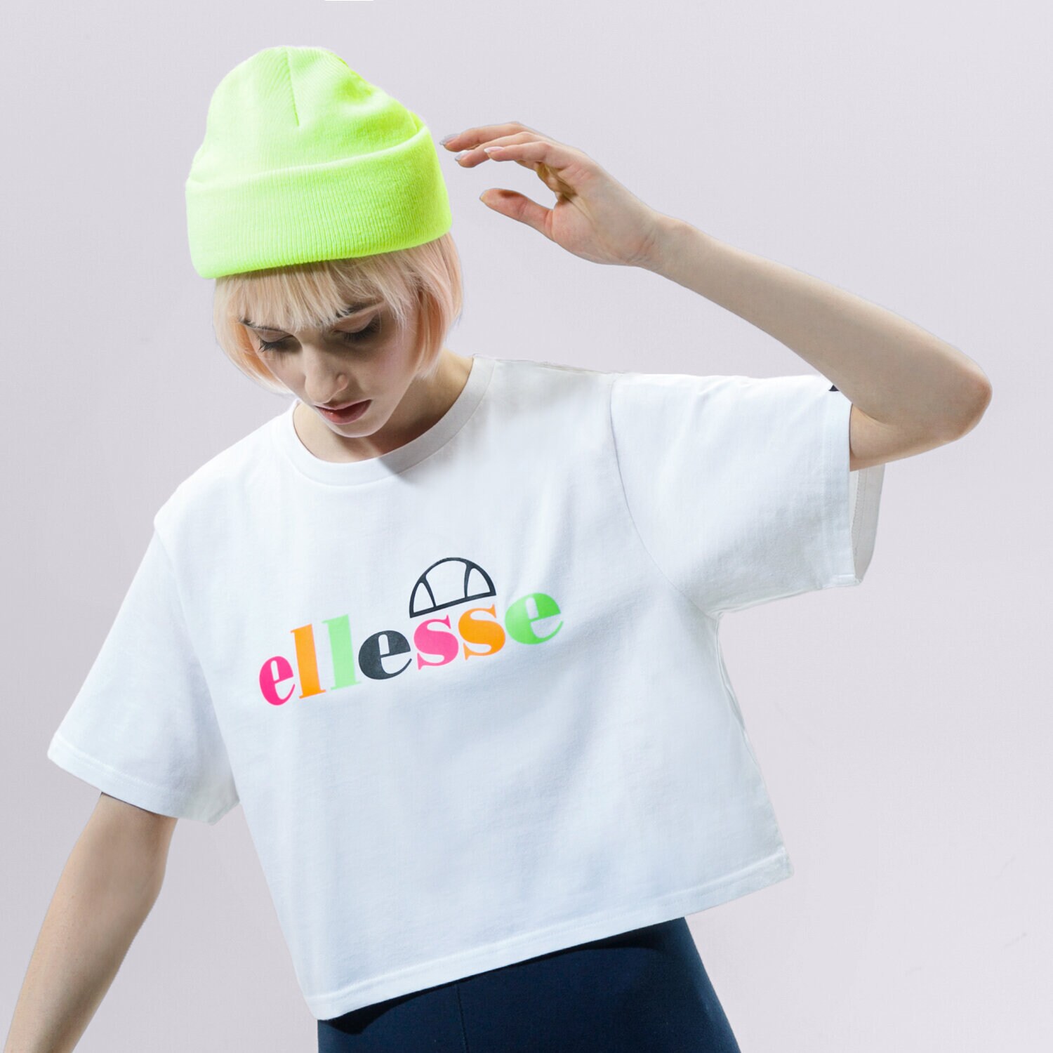 Damen T-Shirt ELLESSE T-SHIRT CORDELA WHT SGF10514908 Weiß