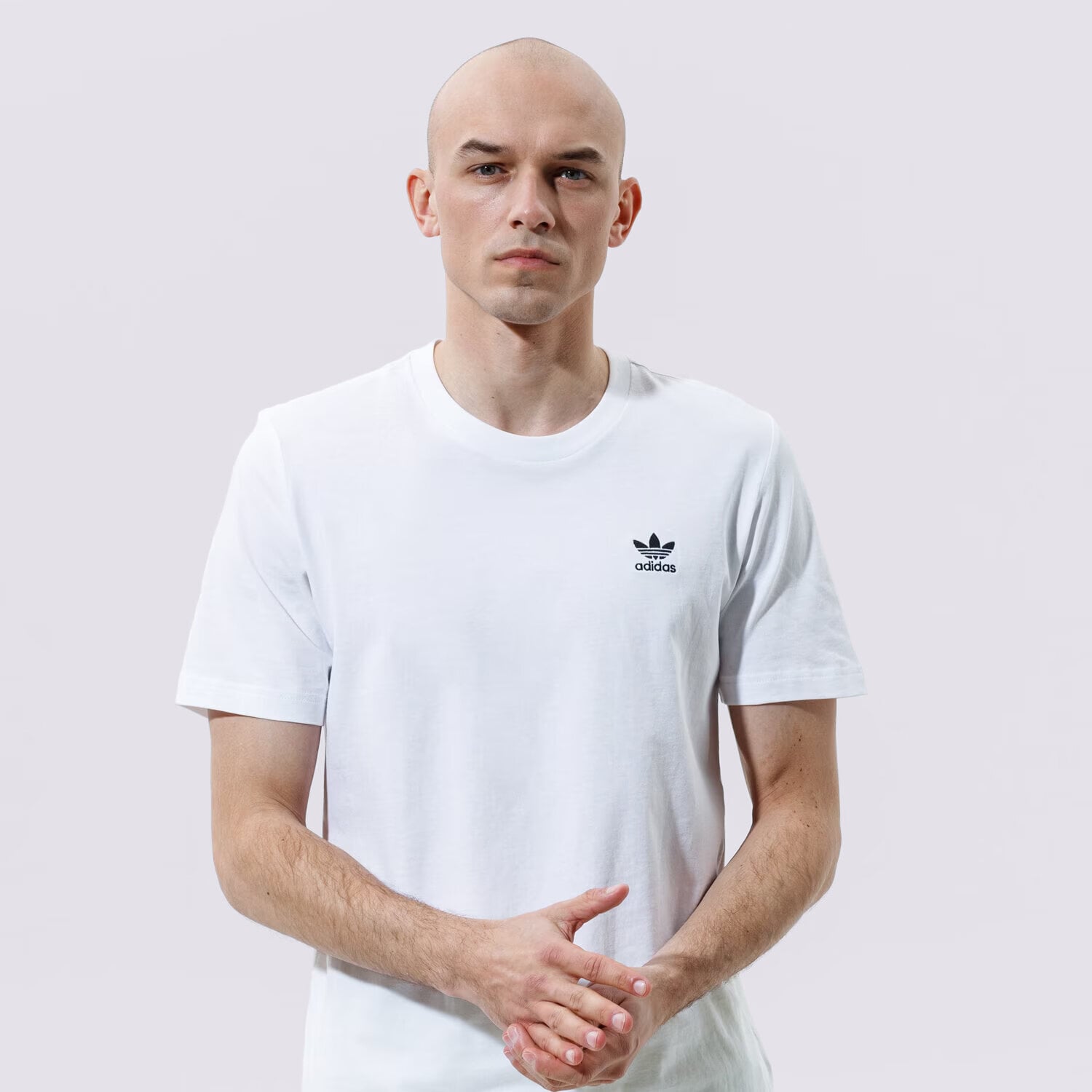 Herren T-Shirt ADIDAS T-SHIRT ESSENTIAL GN3415 Weiß