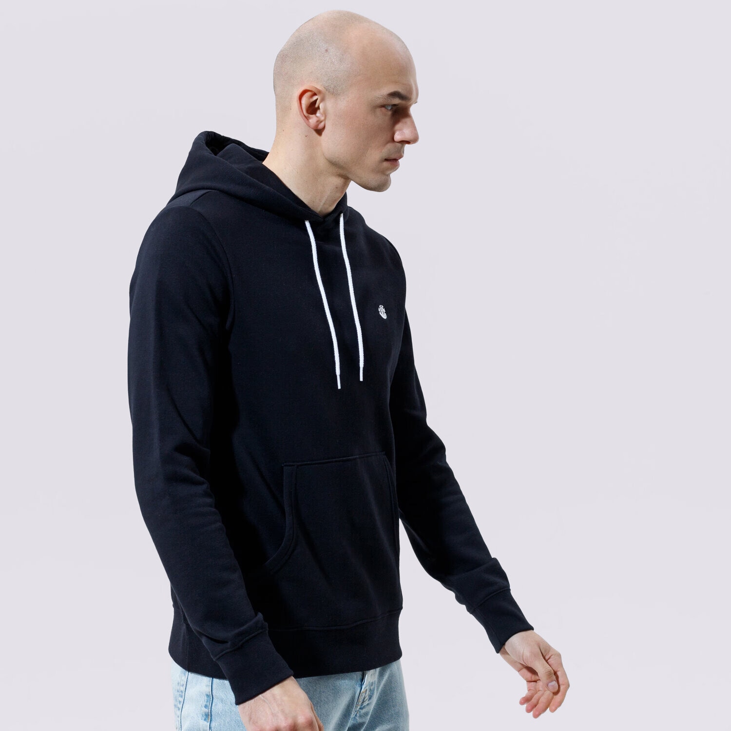 Herren ELEMENT SWEATSHIRT CORNELL CLASSIC HO W1HOB7-3732 Schwarz